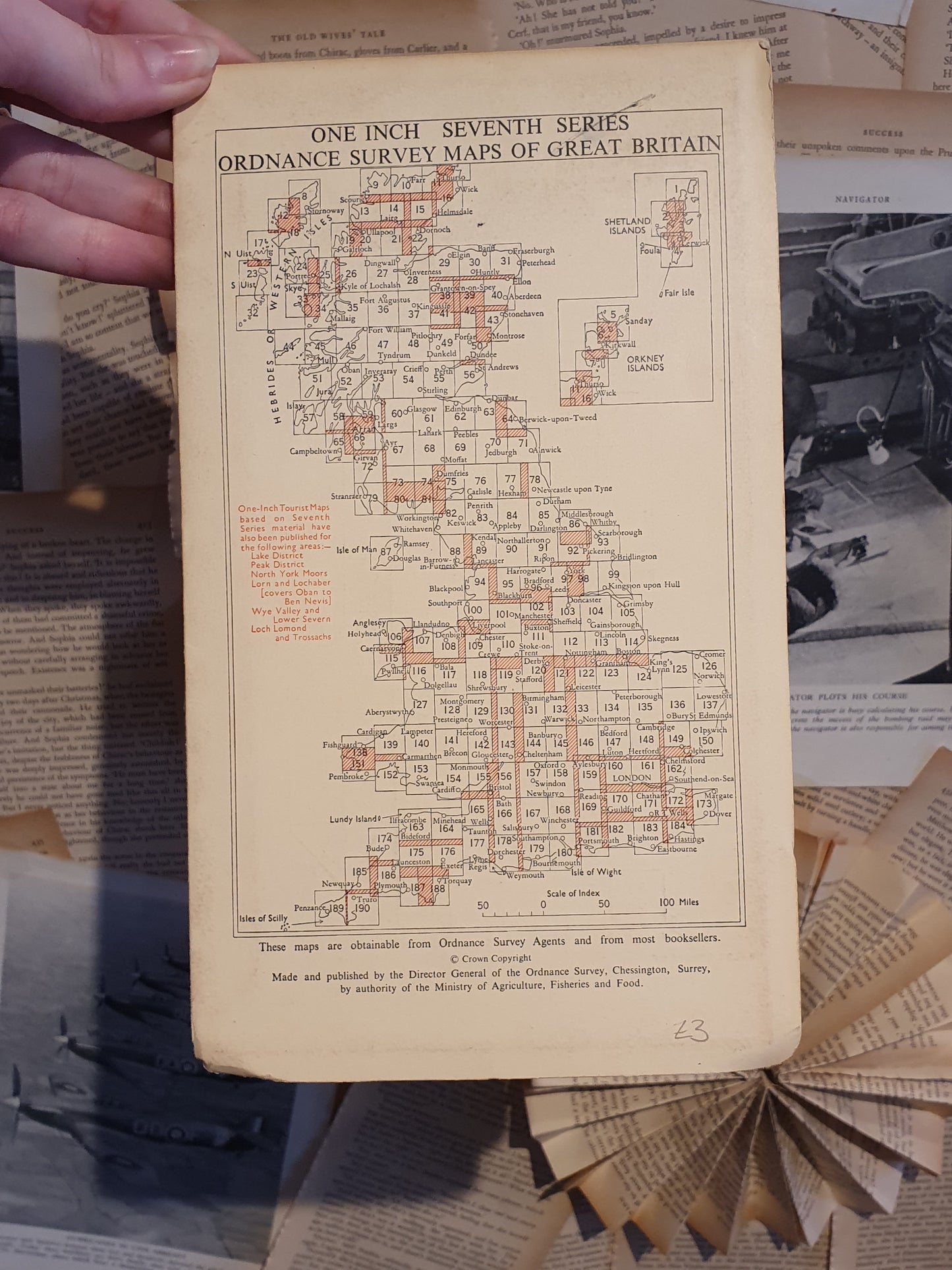 Ordnance Survey One-Inch Map of Great Britain - London N.W (Sheet 160)