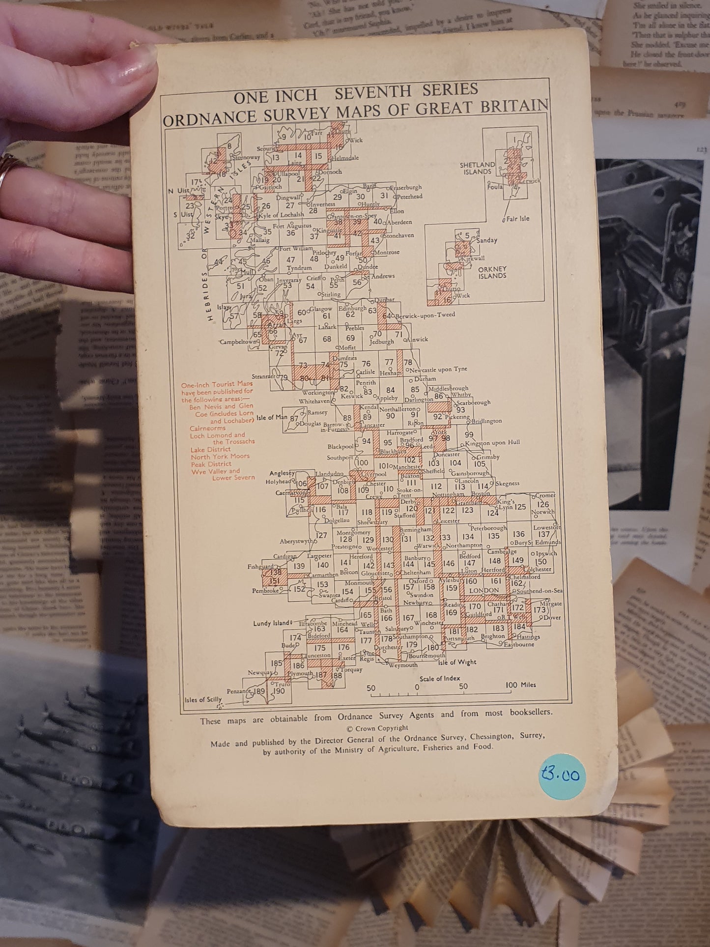 Ordnance Survey One-Inch Map of Great Britain - Kidderminster (Sheet 130)