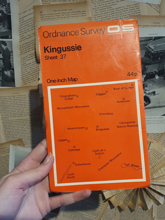 Ordnance Survey One-Inch Map - Kingussie (Sheet 37)