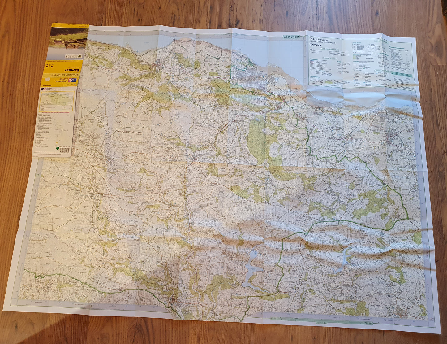 Ordnance Survey Outdoor Leisure Map - Exmoor (Sheet 9)