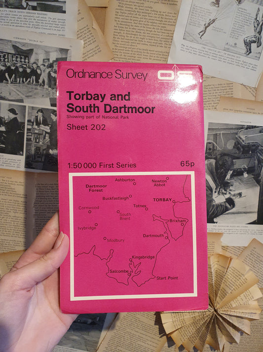 Ordnance Survey Landranger Map - Torbay and South Dartmoor (Sheet 202)