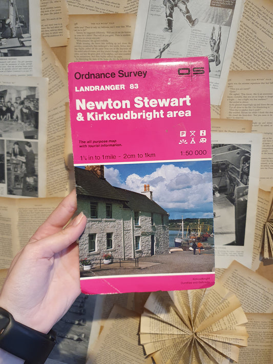Ordnance Survey Landranger Map - Newton Stewart & Kirkcudbright Area (Sheet 83)