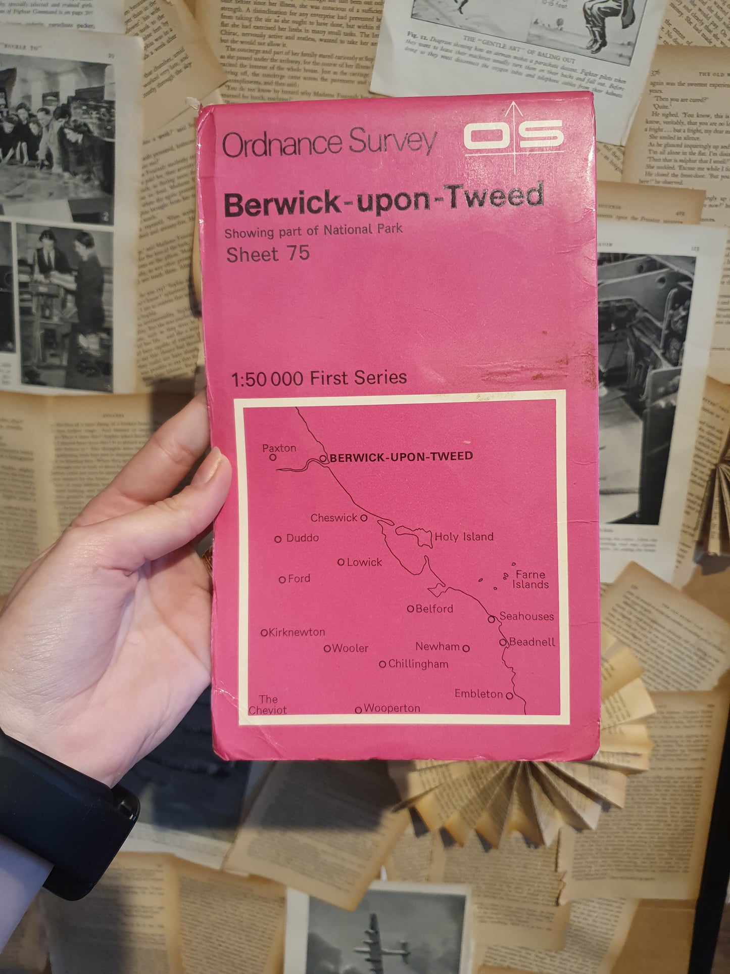 Ordnance Survey Landranger Map - Berwick-Upon-Tweed (Sheet 75)