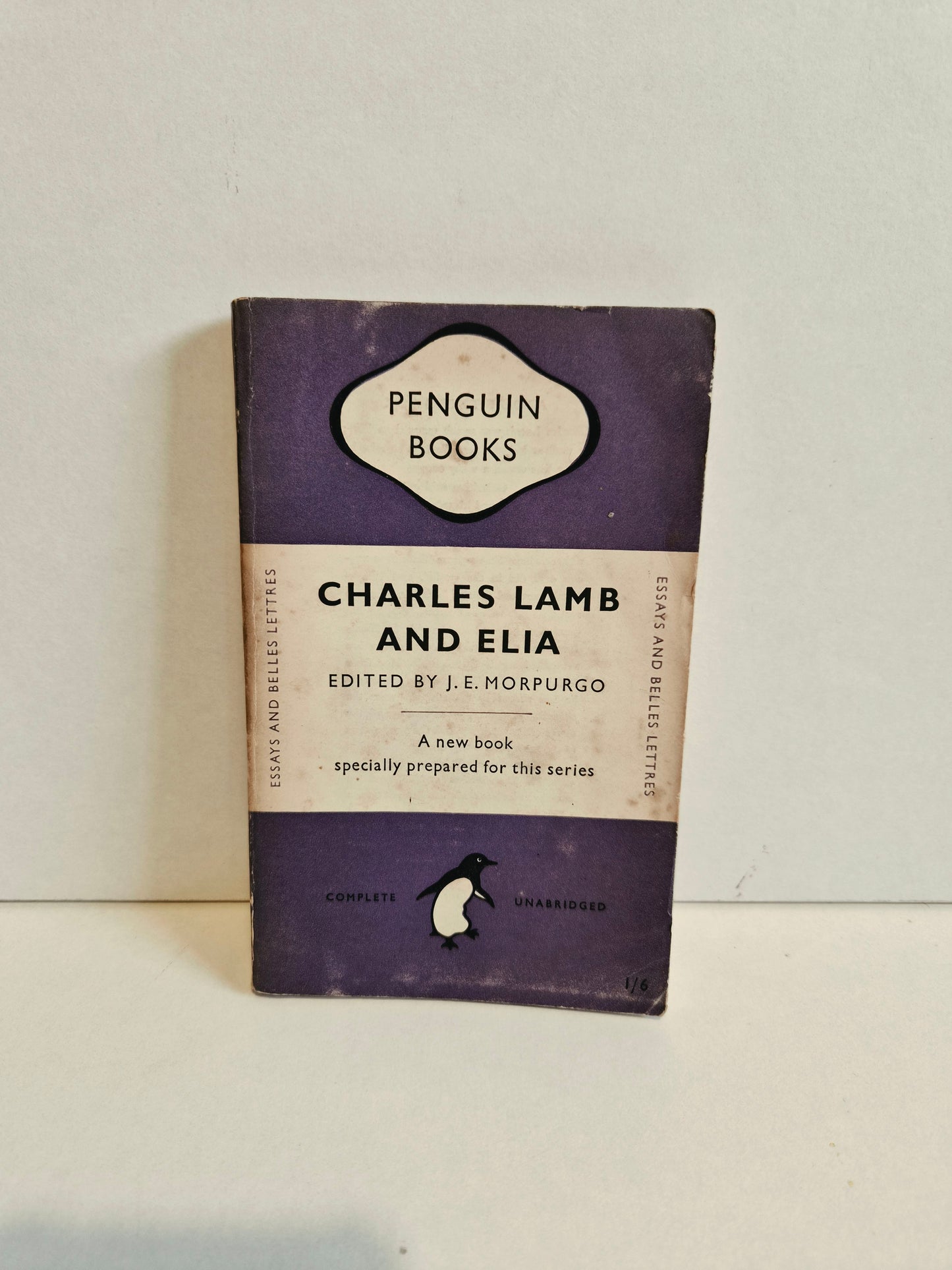 Charles Lamb and Elia Edited by J E Morpurgo (1948)