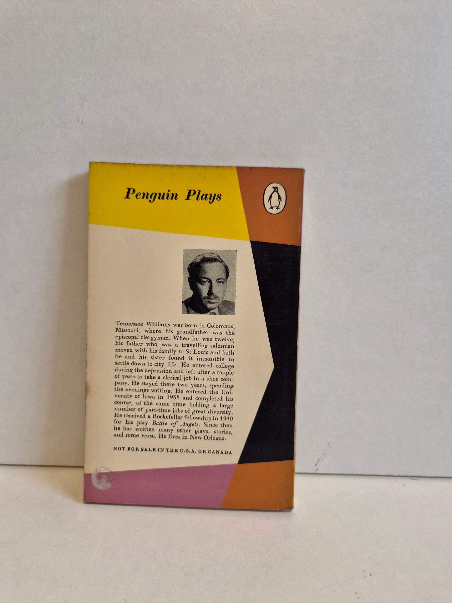 The Rose Tattoo / Camino Real by Tennessee Williams (1958)