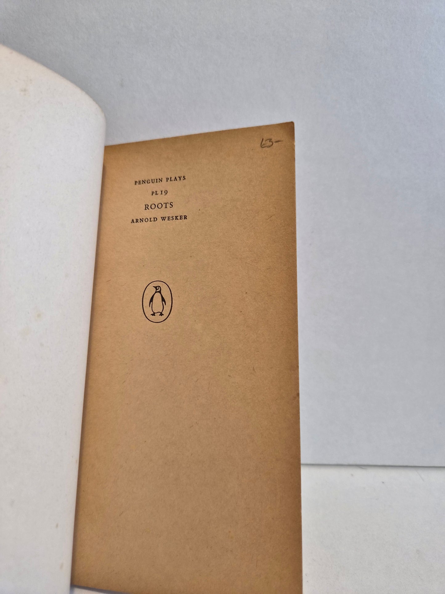 Roots by Arnold Wesker (1960)