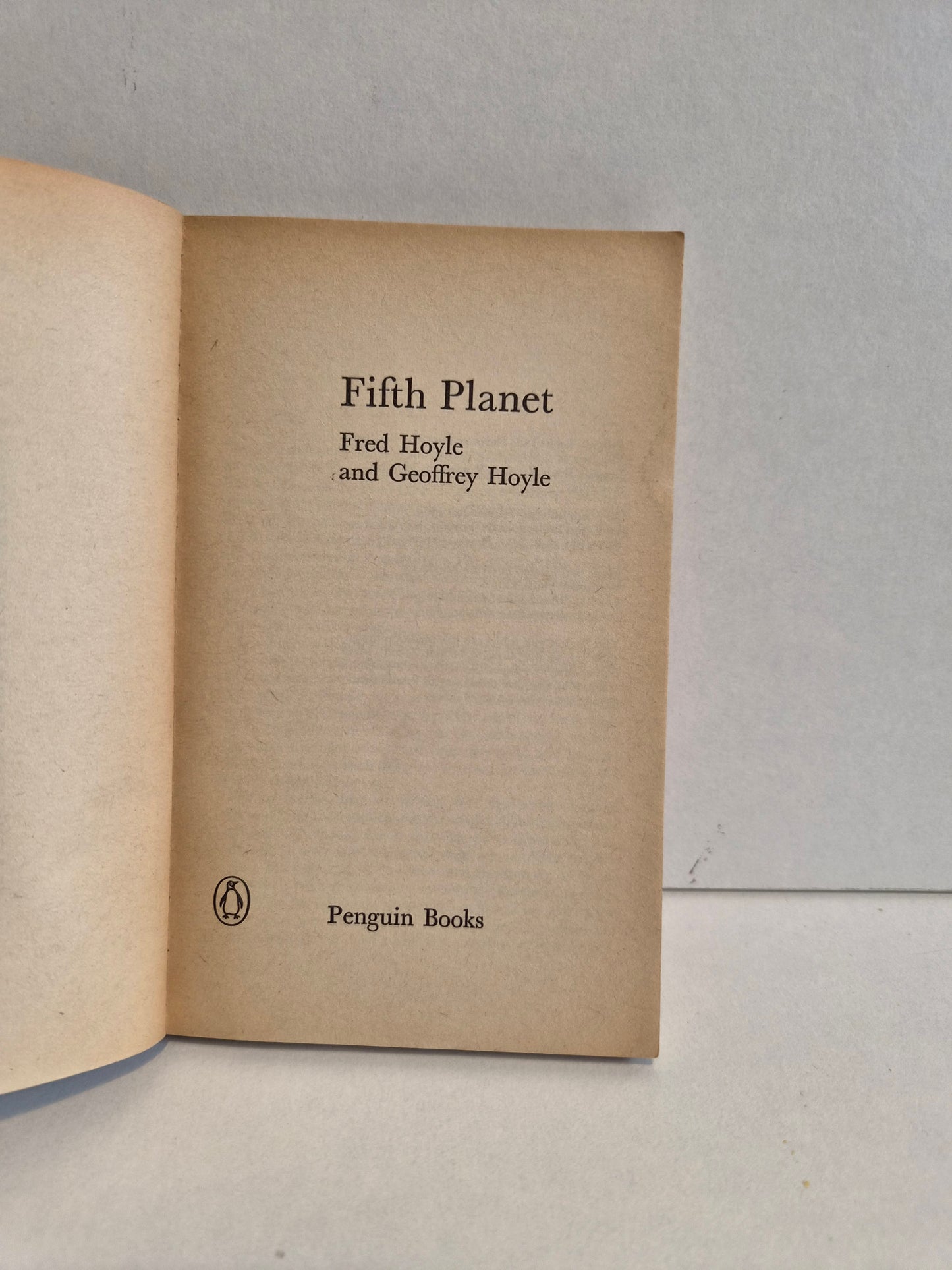 Fifth Planet by Fred & Geoffrey Hoyle (1963)
