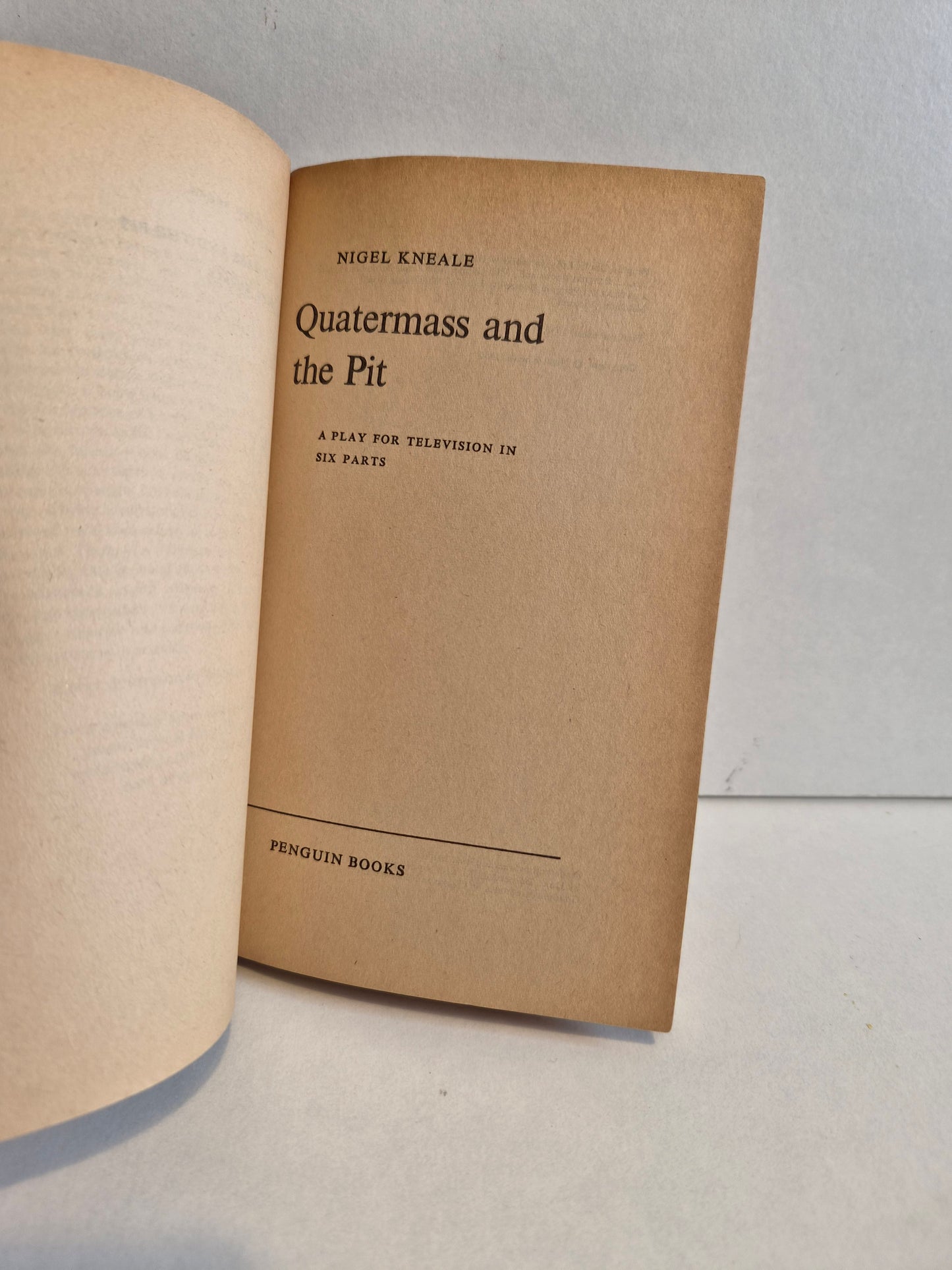 Quartermass and the Pit by Nigel Kneale (1960)
