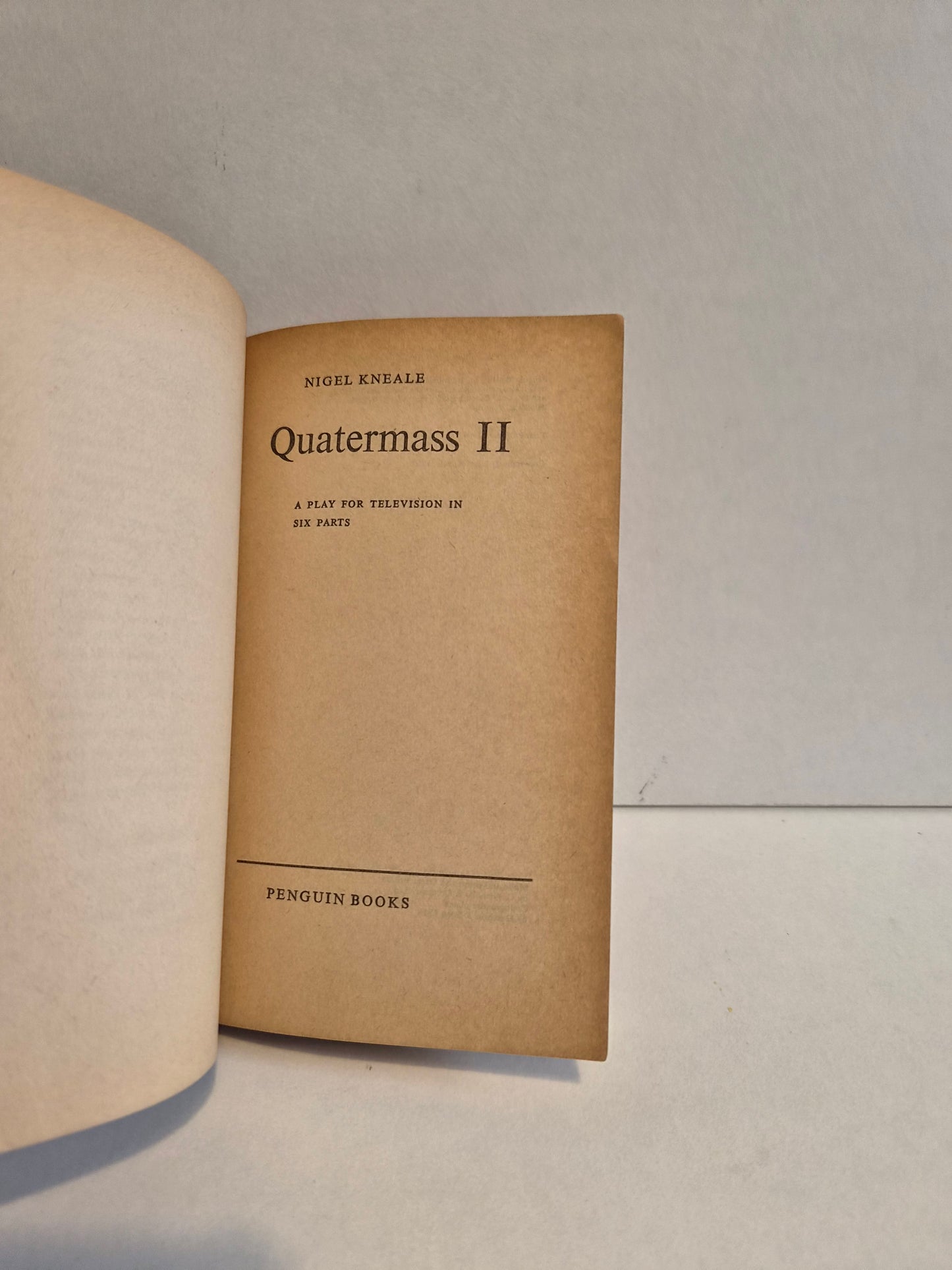Quatermass II by Nigel Kneale (1960)