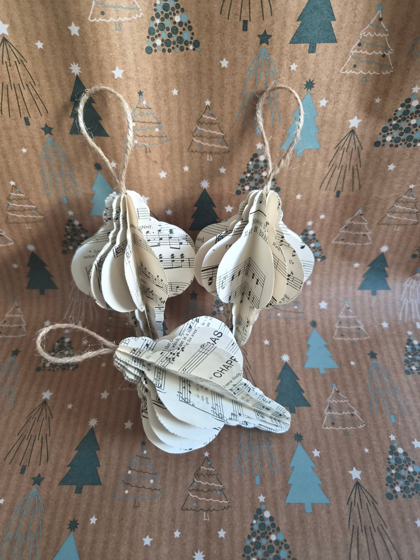 Set of Paper Christmas Decorations