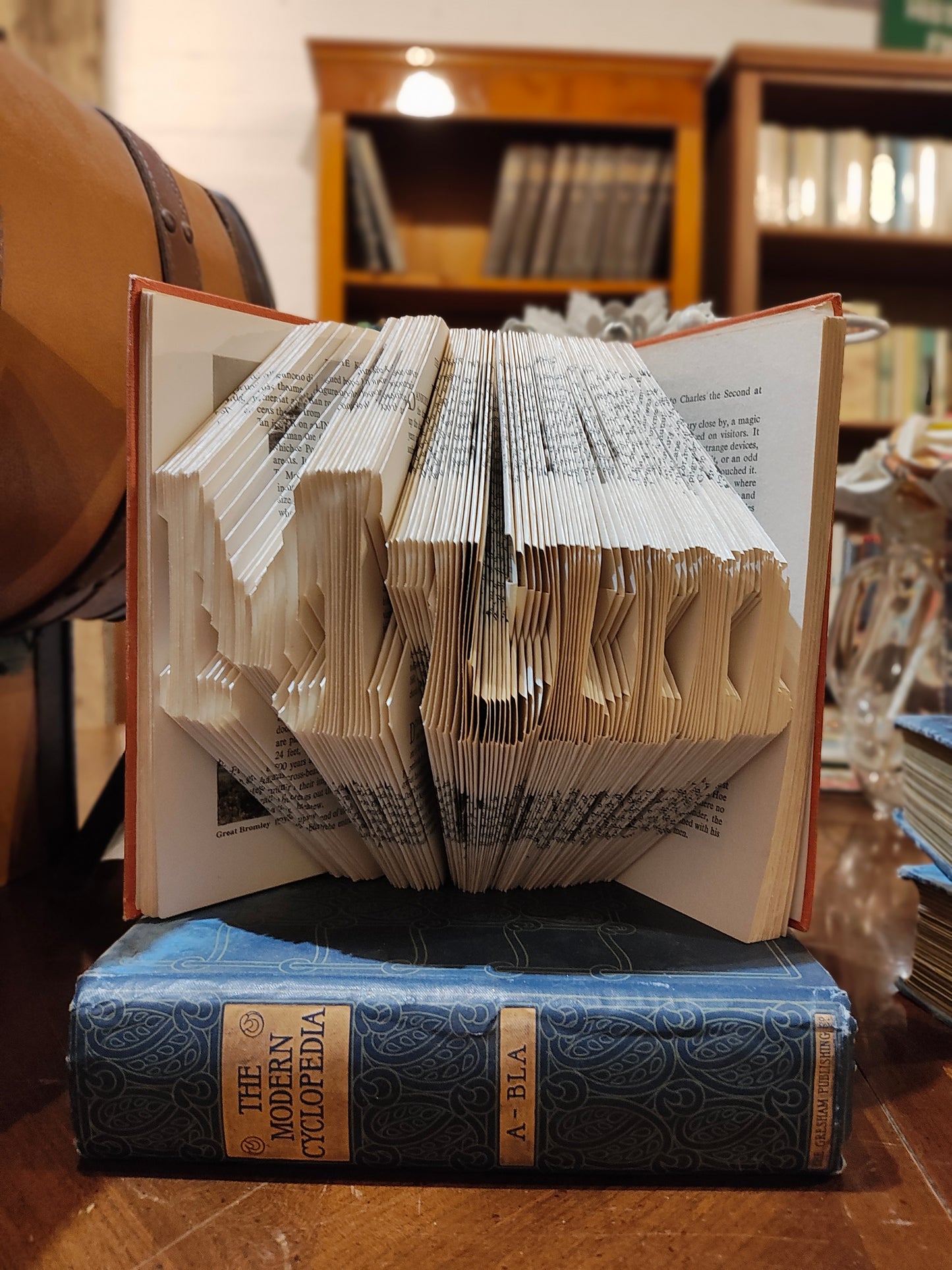 MUM Folded Book Art