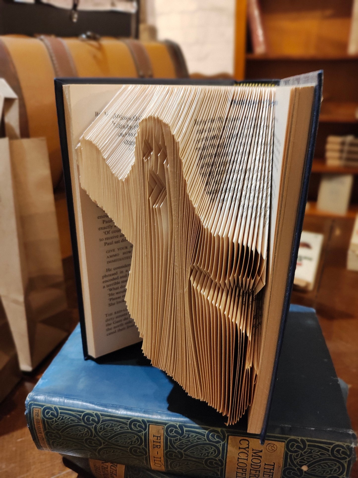 Halloween Ghost Book Art