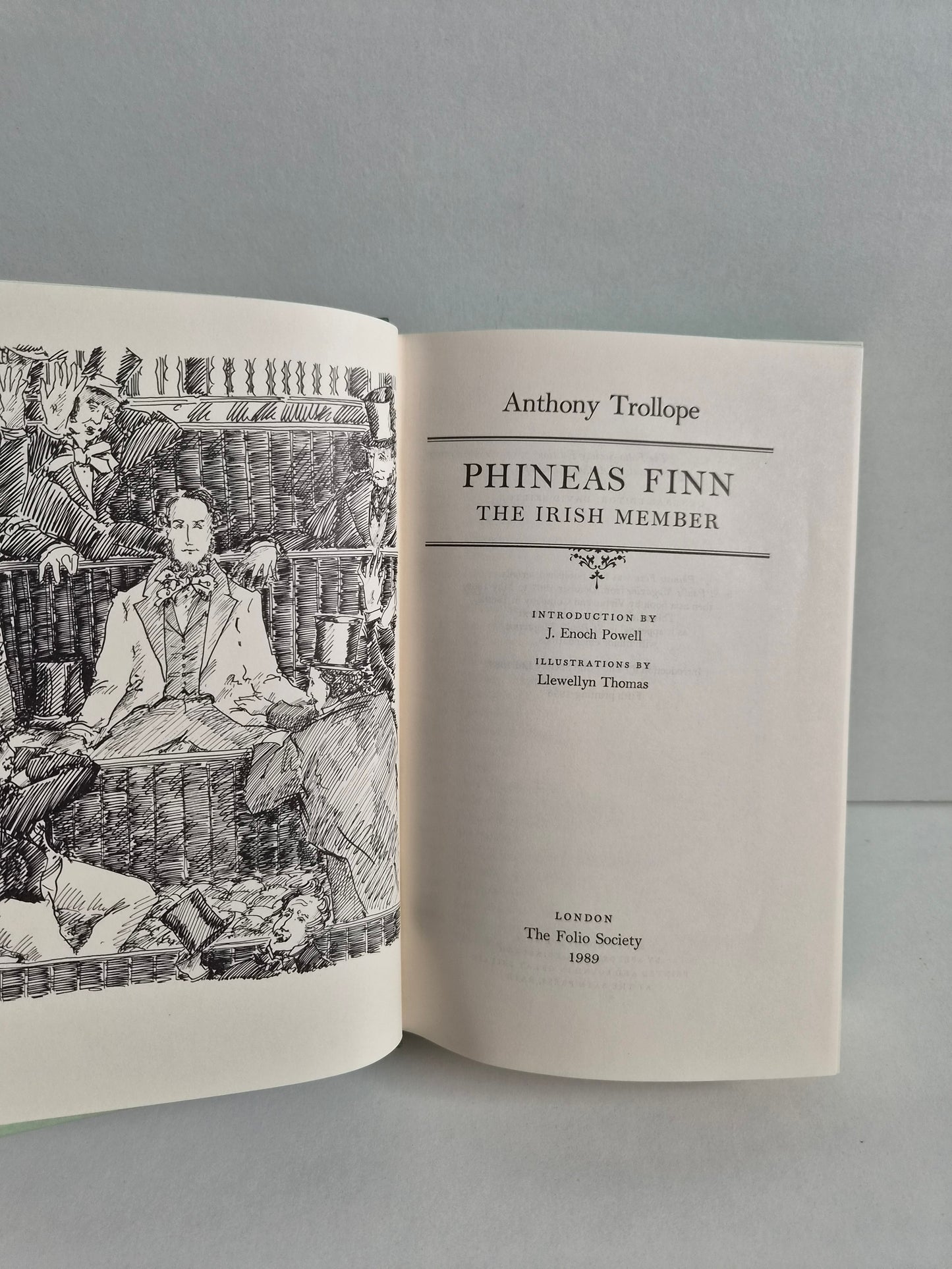 The Palliser Novels by Anthony Trollope (1990) Folio Society Boxset