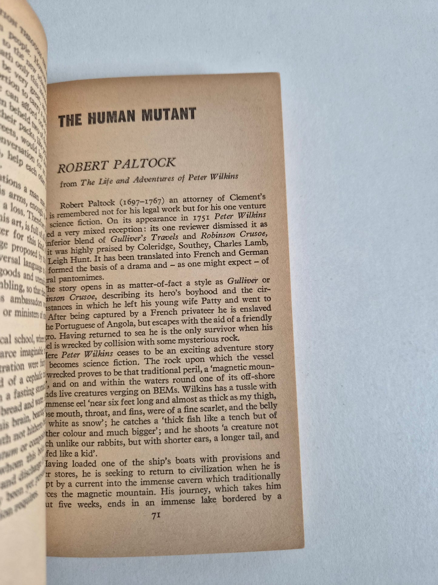 Science Fiction Through the Ages 1 edited by I O Evans (1966)