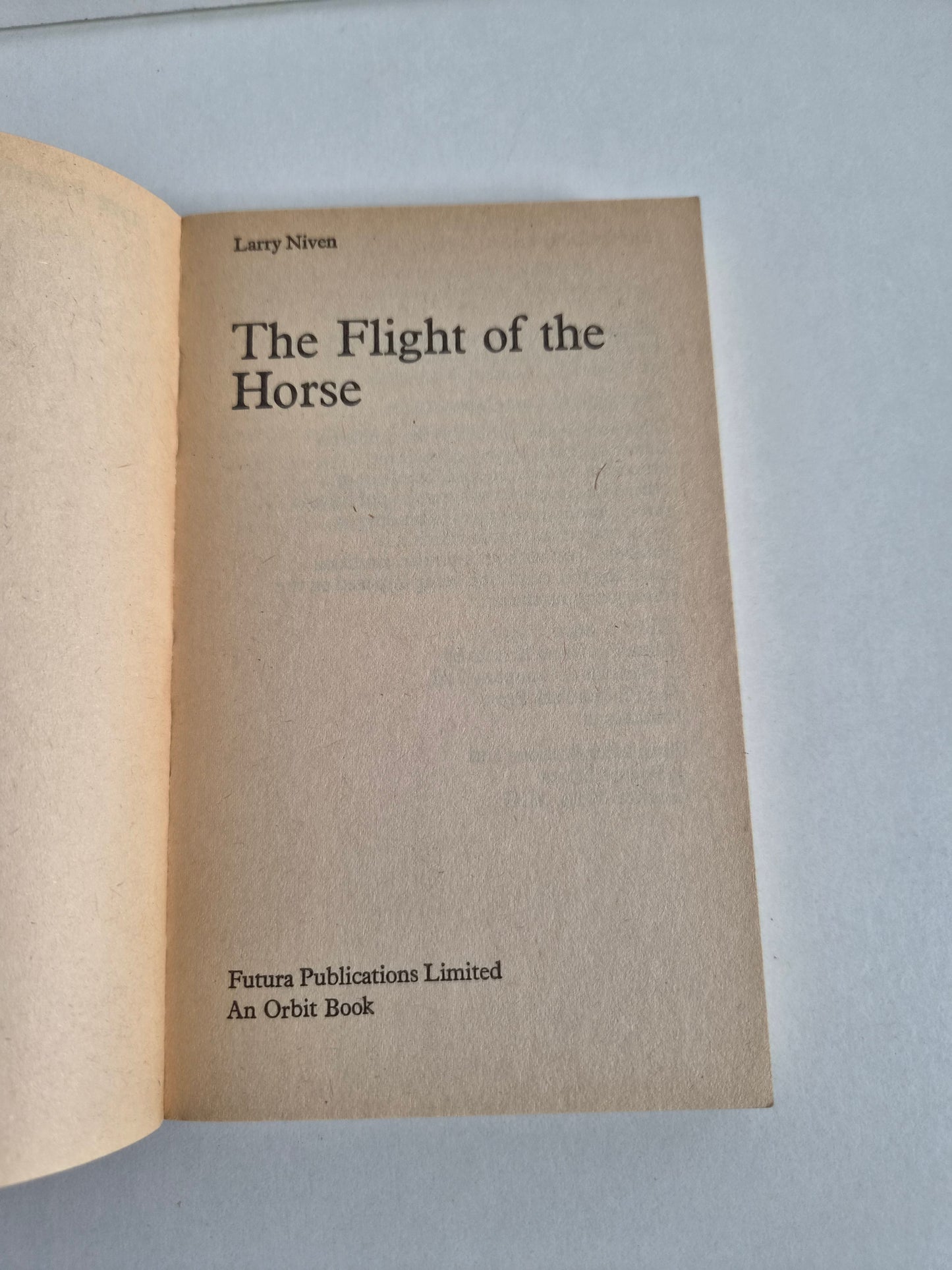The Flight of the Horse by Larry Niven (1975)