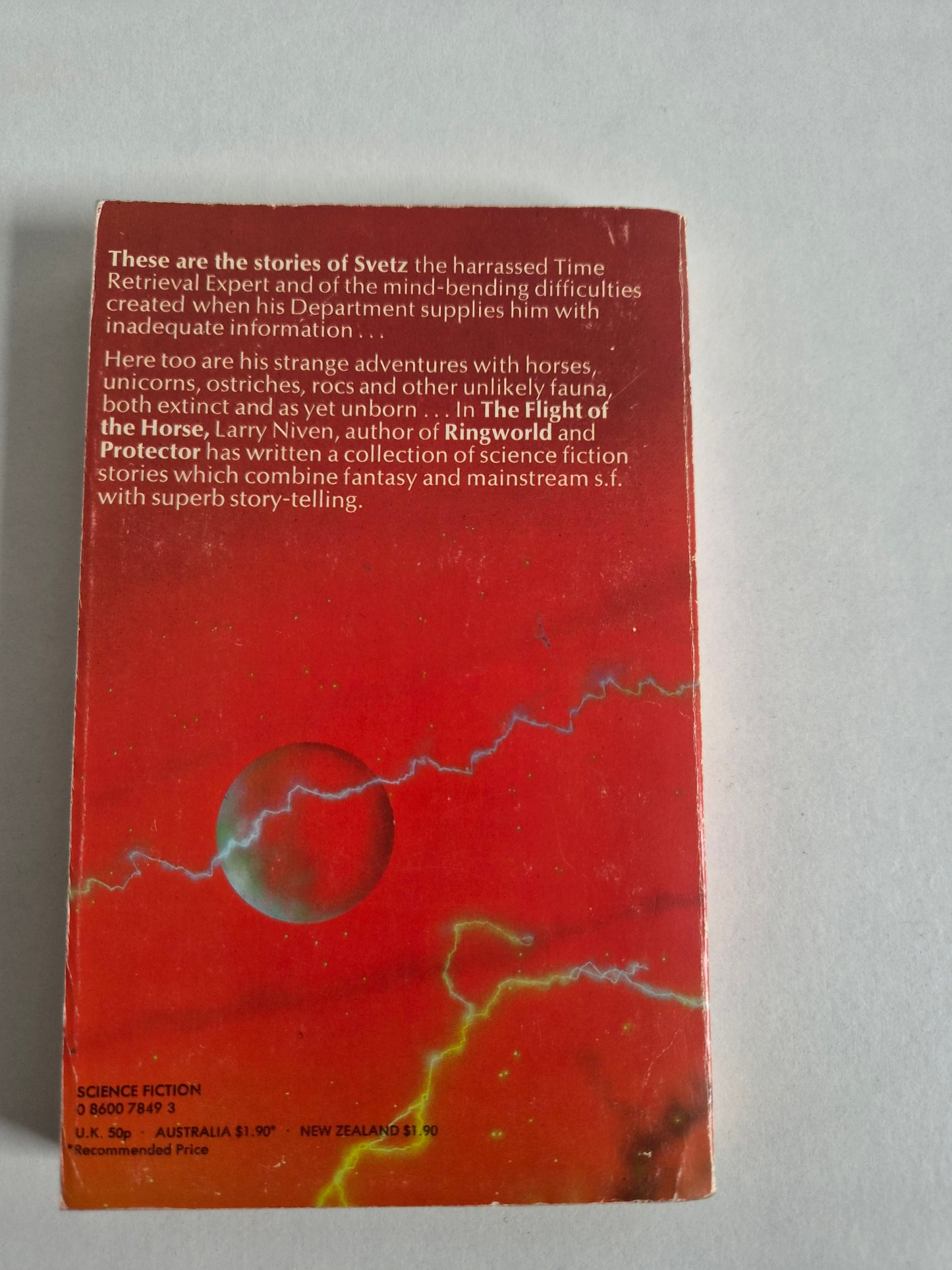 The Flight of the Horse by Larry Niven (1975)