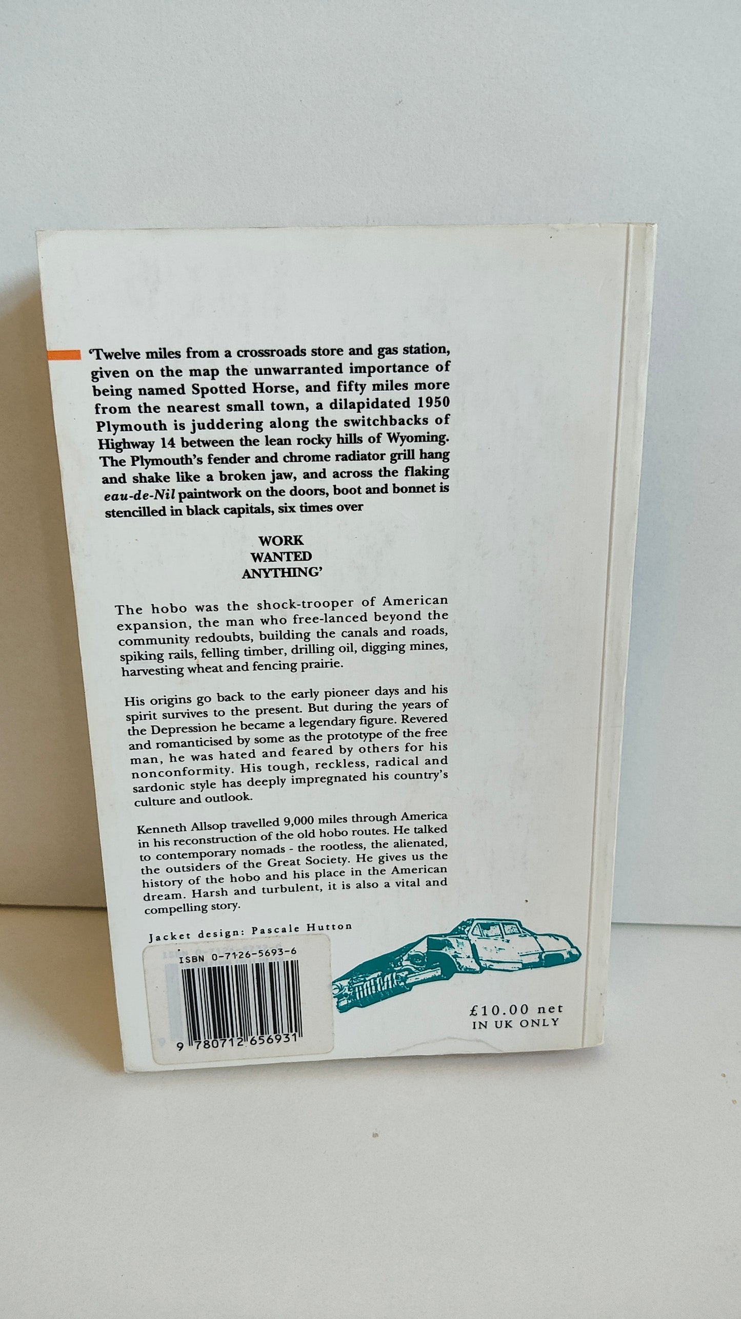 Hard Travellin' by Kenneth Allsop (1993)