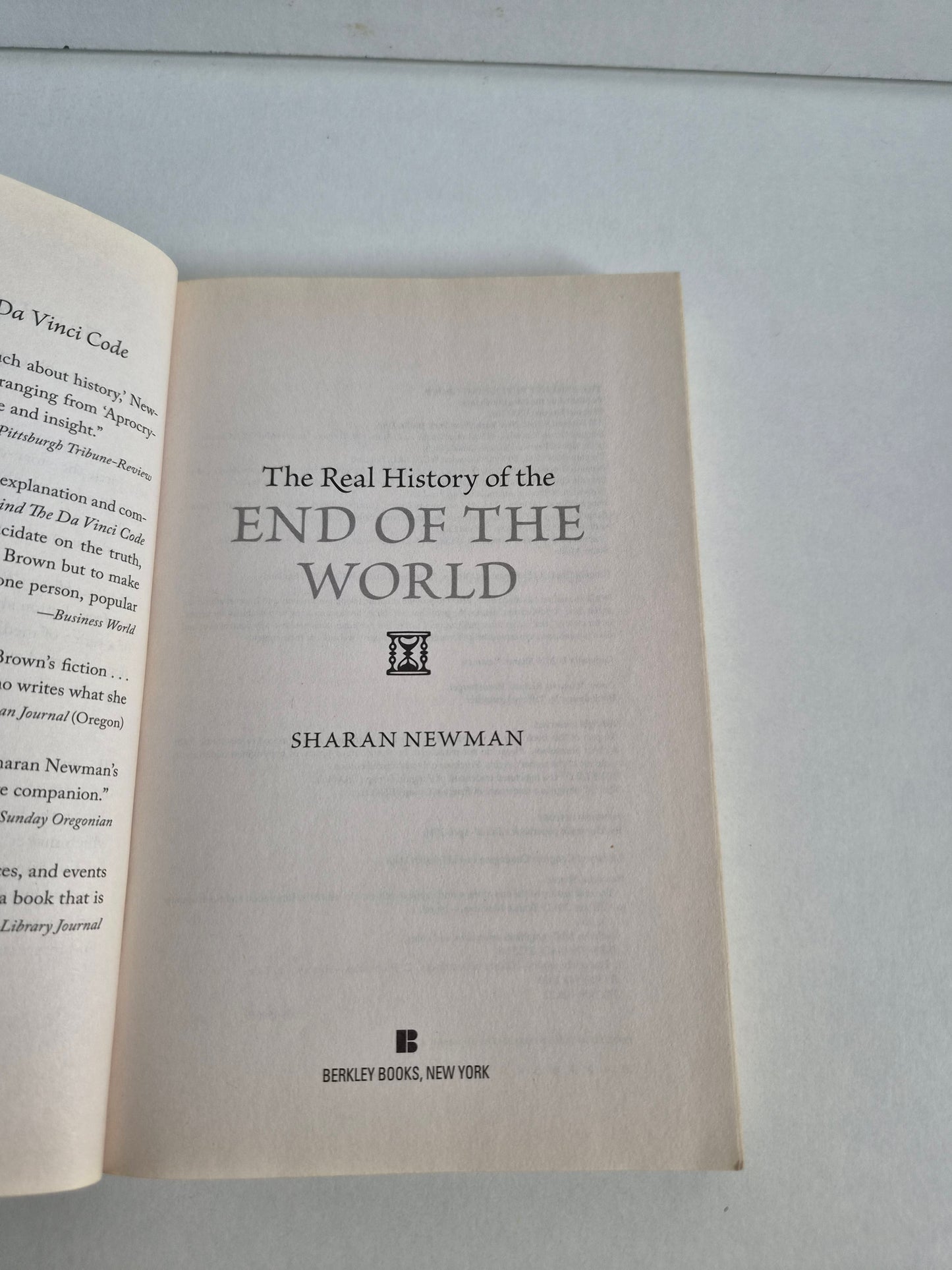 The Real History of the End of the World by Sharan Newman (2010)