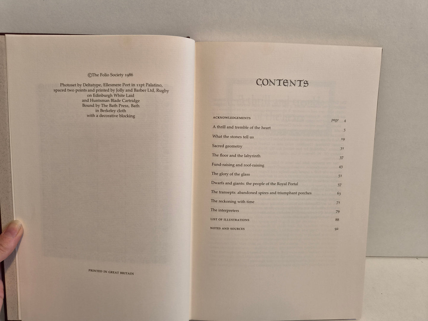 Chartres The Making of a Miracle by Colin Ward (1986)