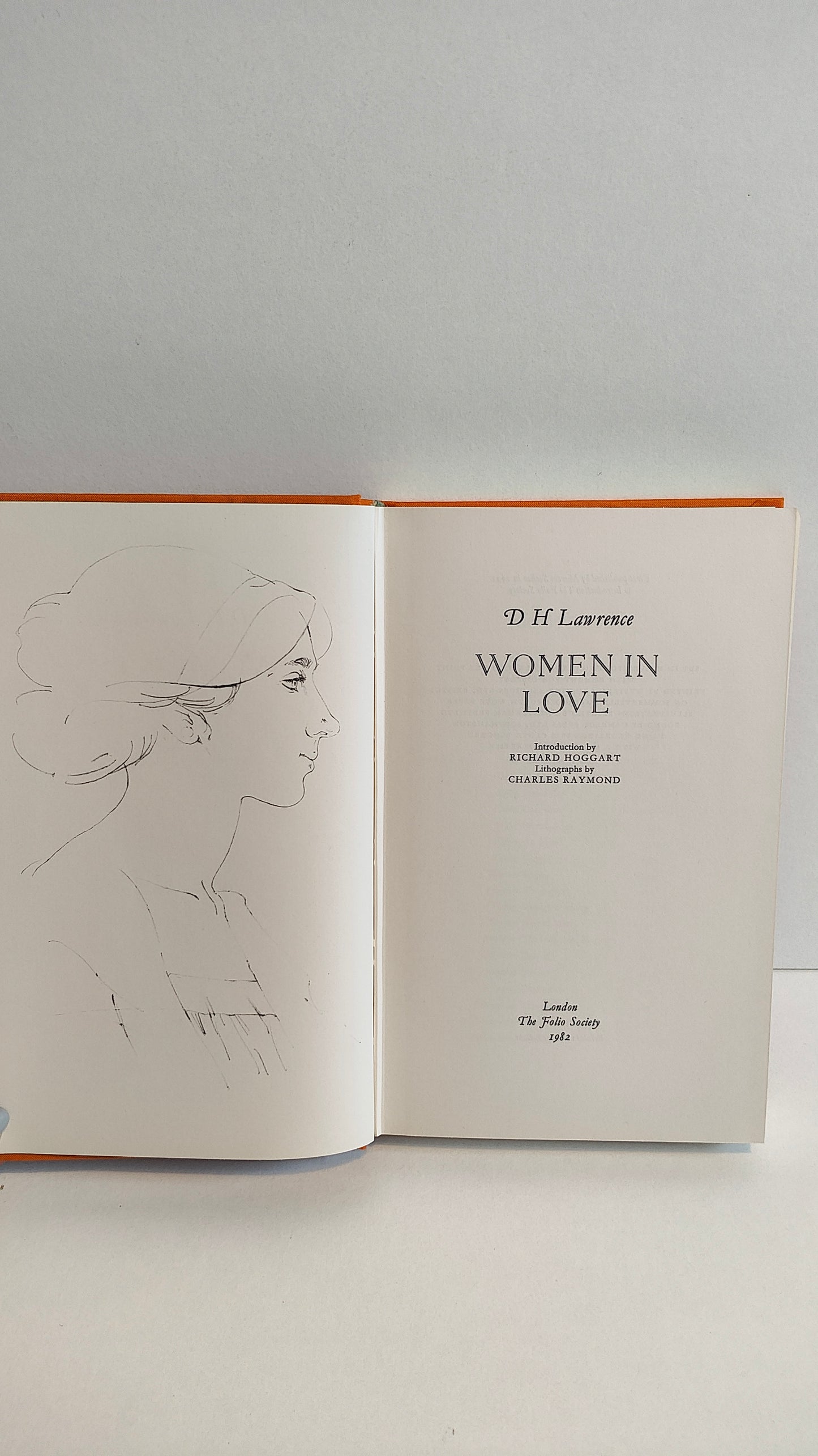 Women in Love by D H Lawrence (1982) Folio Society