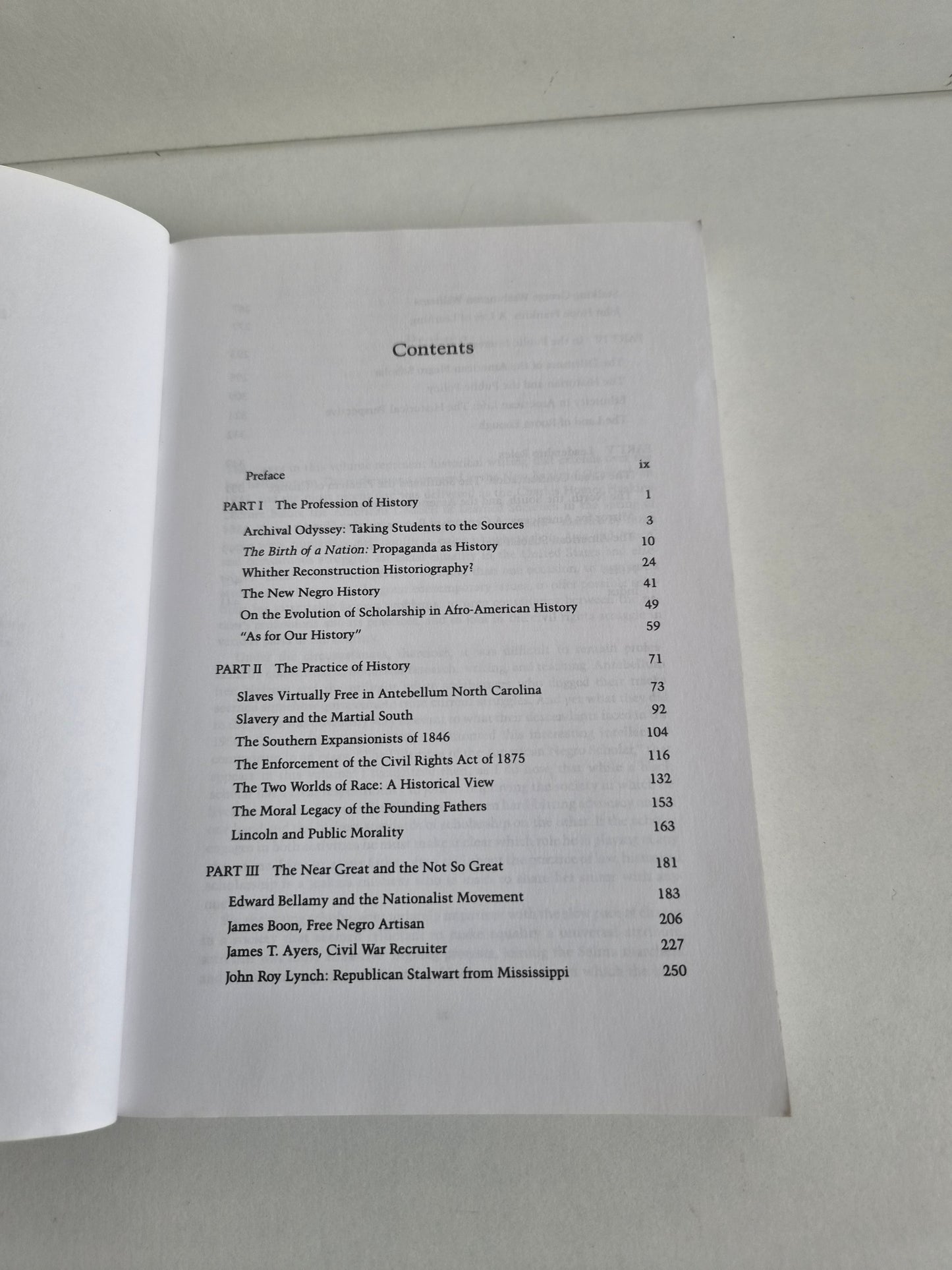 Race and History: Selected Essays, 1938-88 by John Hope Franklin