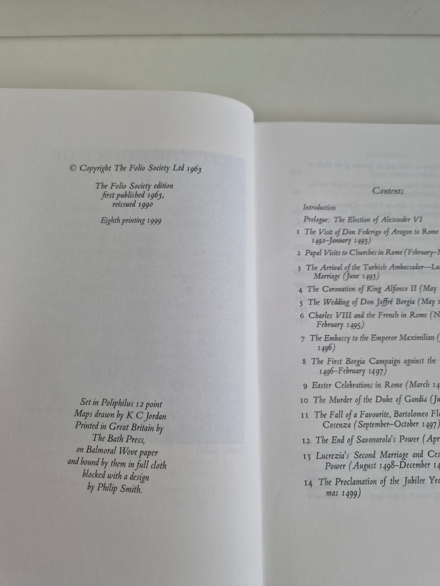 At the Court of the Borgia by Johann Burchard (1963)