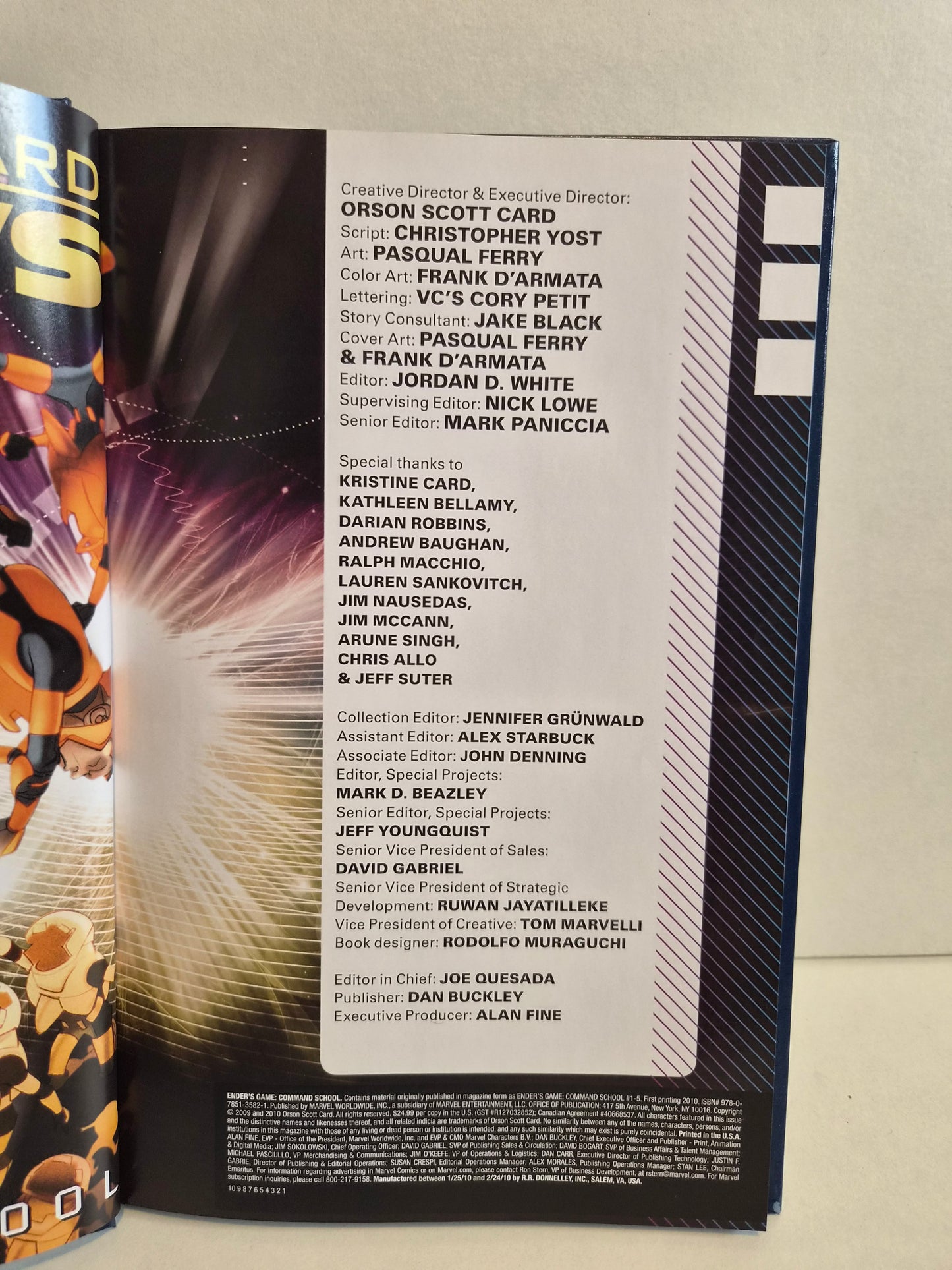 Ender's Game Command School by Orson Scott Card (2010)