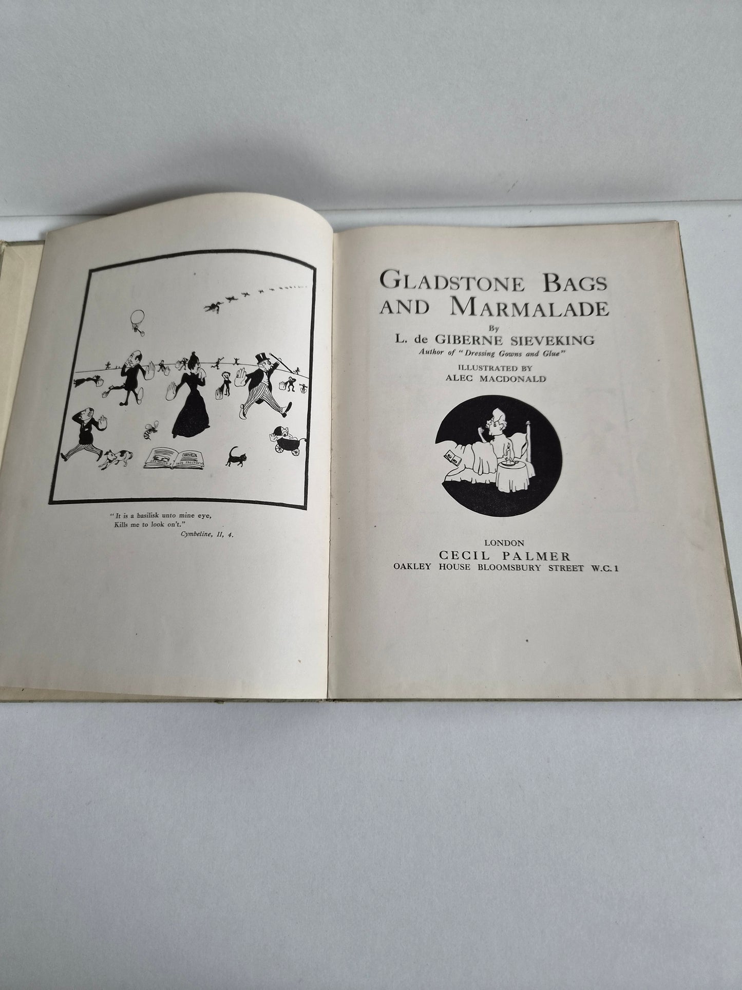 Gladstone Bags & Marmalade by L de Giberne Sieveking