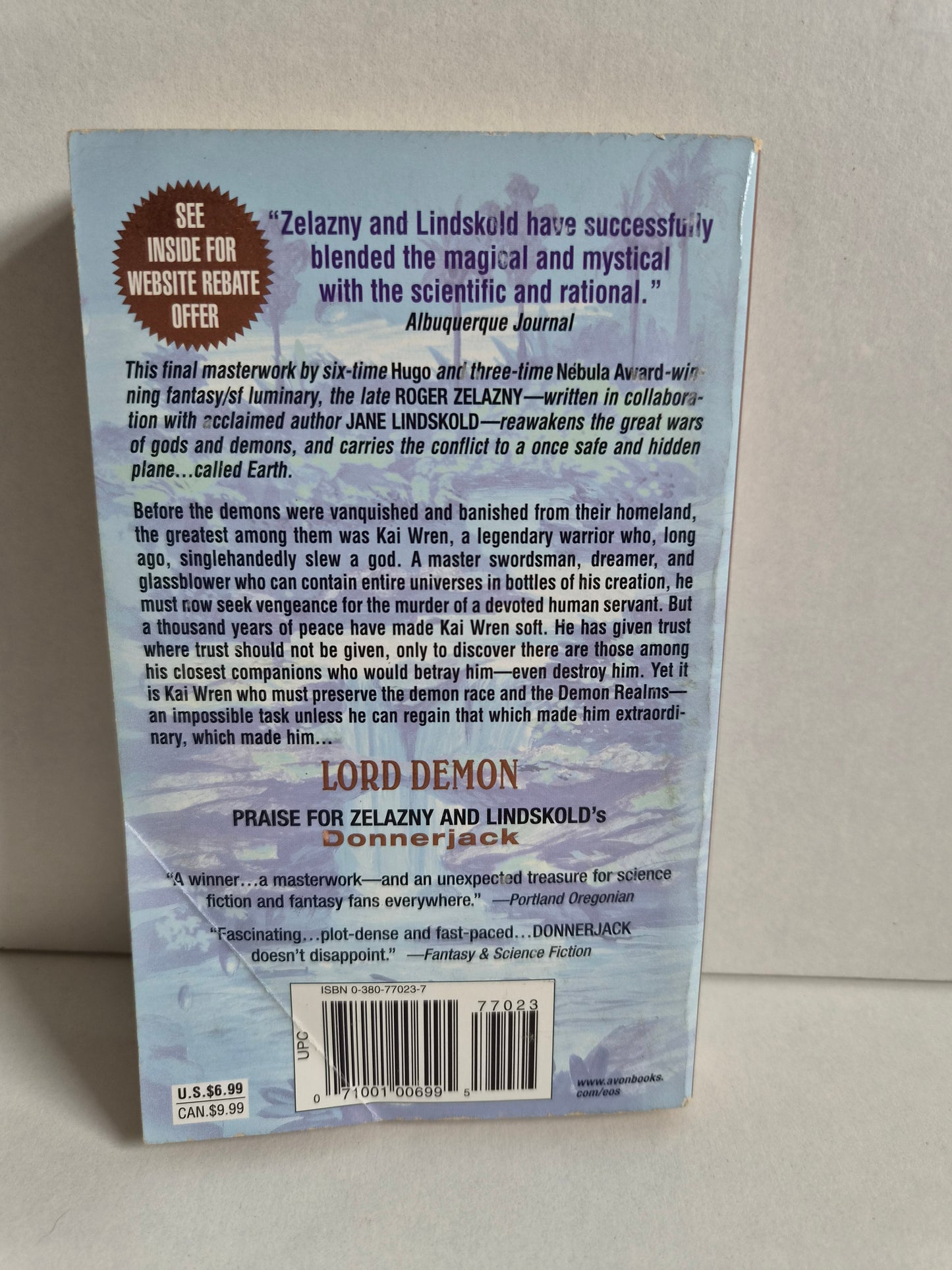 Lord Demon by Roger Zelazny (2000)