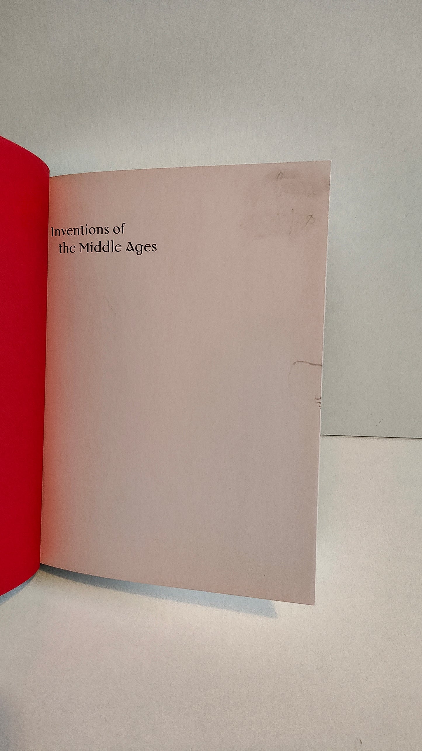 Inventions of the Middle ages by Chiara Frugoni (2009)