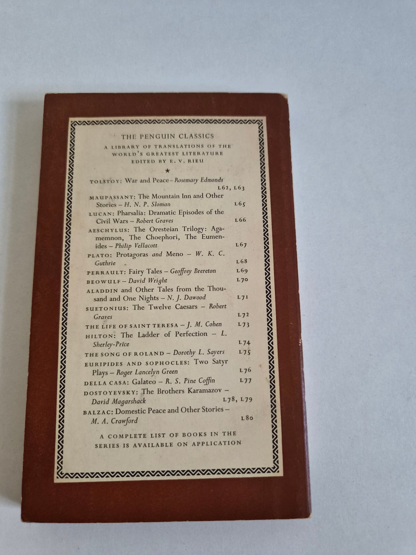 Arrian's Life of Alexander the Great (1958)