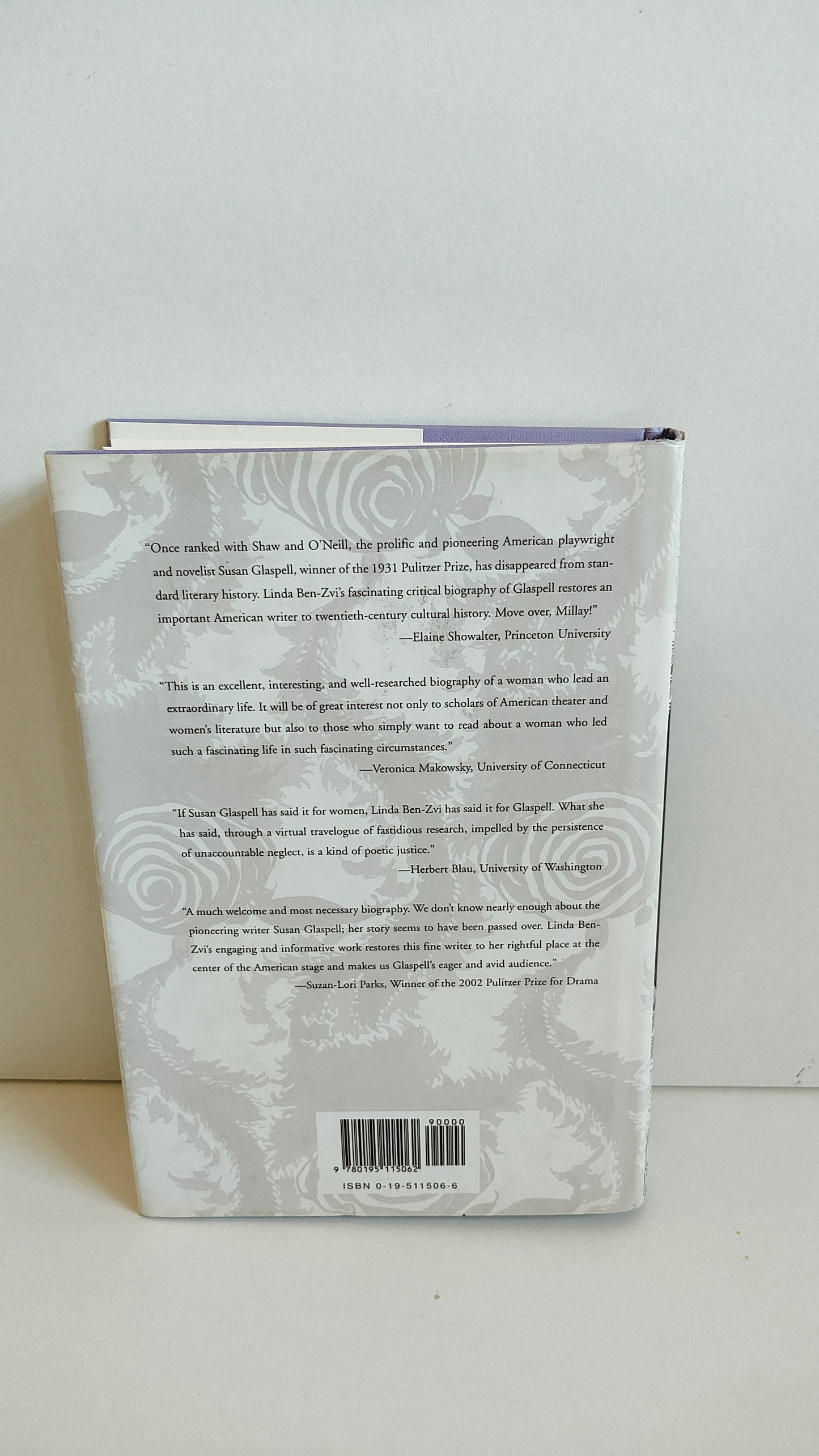 Susan Glaspell: Her Life and Times by Linda Ben-Zvi ( 2005)