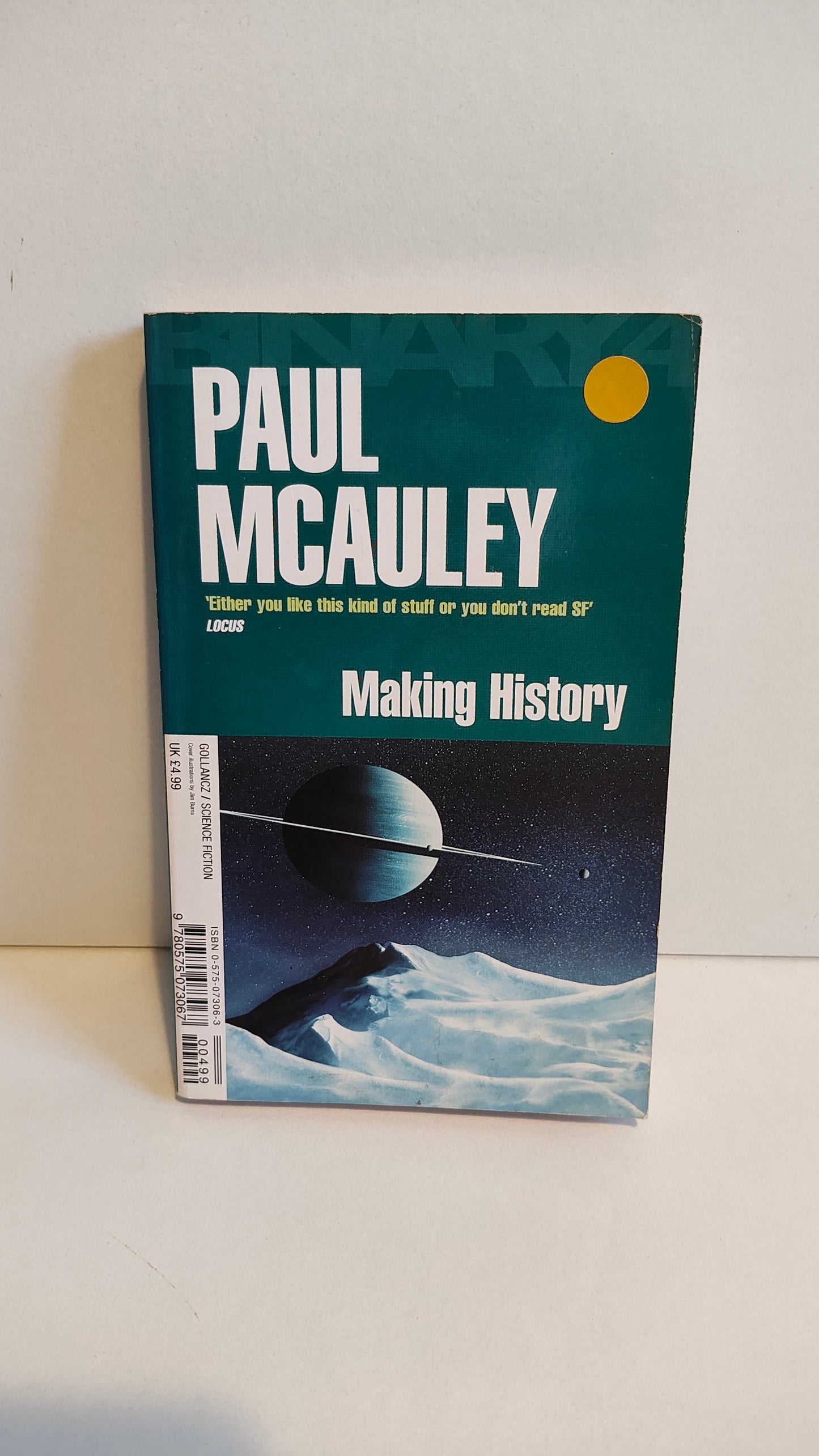 Binary 4 - Reality Dust/ Making History by Stephen Baxter/ Paul Mcauley (2002)