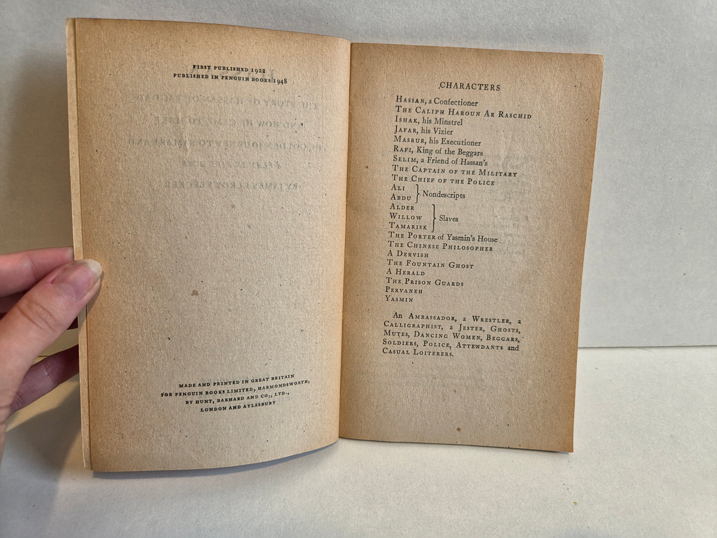 Hassan by James Elroy Flecker (1948)