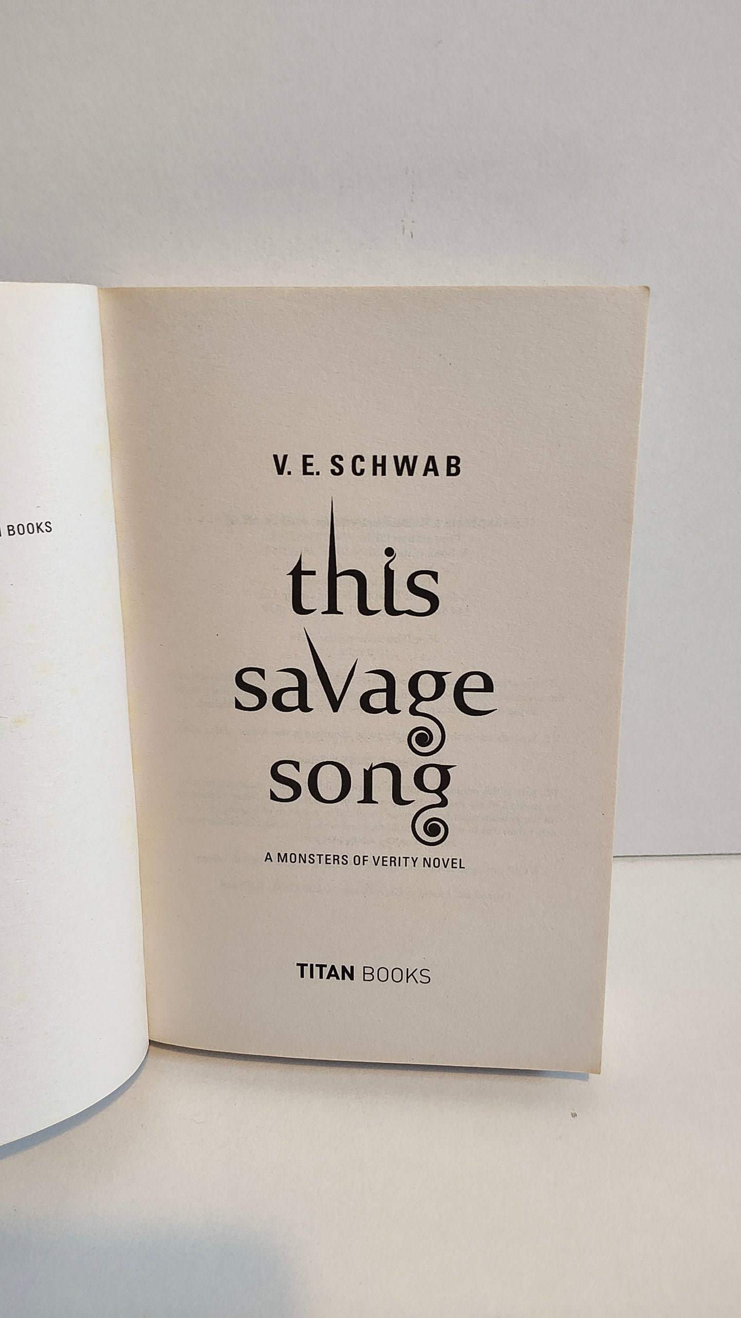 Monsters of Verity Books 1&2 by V E Schwab (2016)