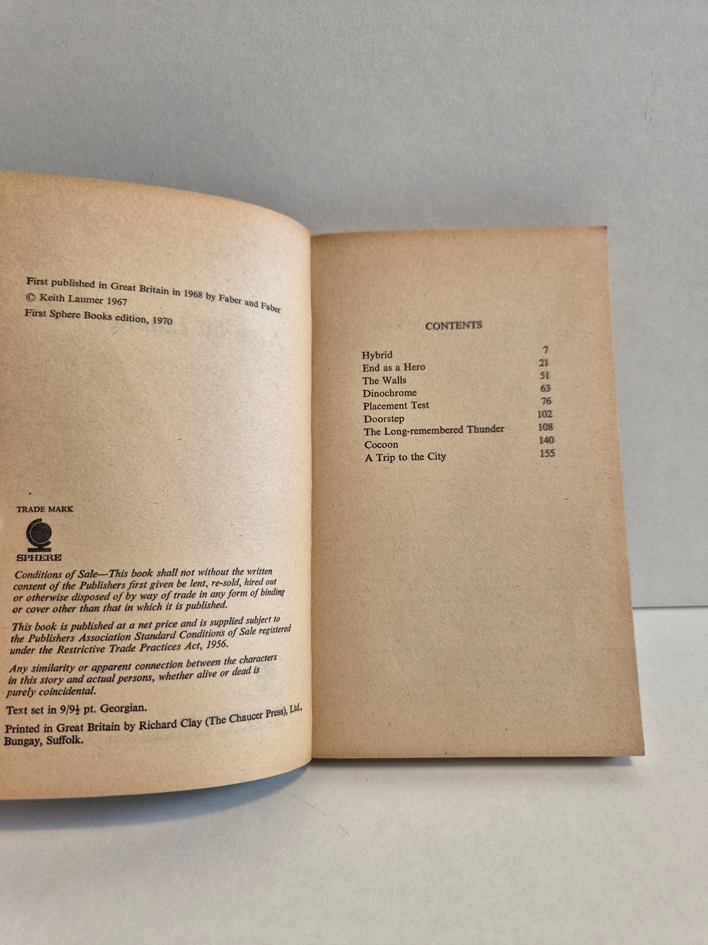 Nine by Laumer by Keith Laumer (1970)