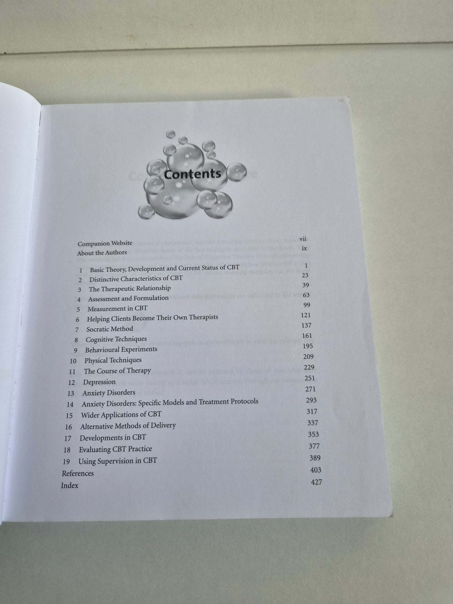 An Introduction to Cognitive Behaviour Therapy by David Westbrook (2012)