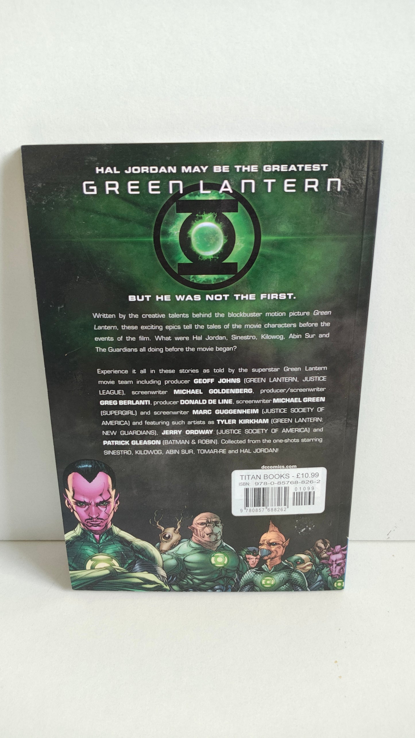 Green Lantern the Movie Prequels by Geoff Johns DC (2011)