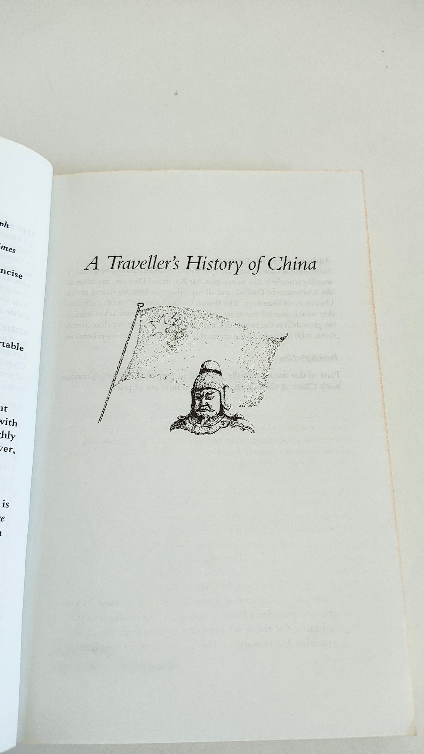 A Traveller's History of China by Stephen G Haw (2002)
