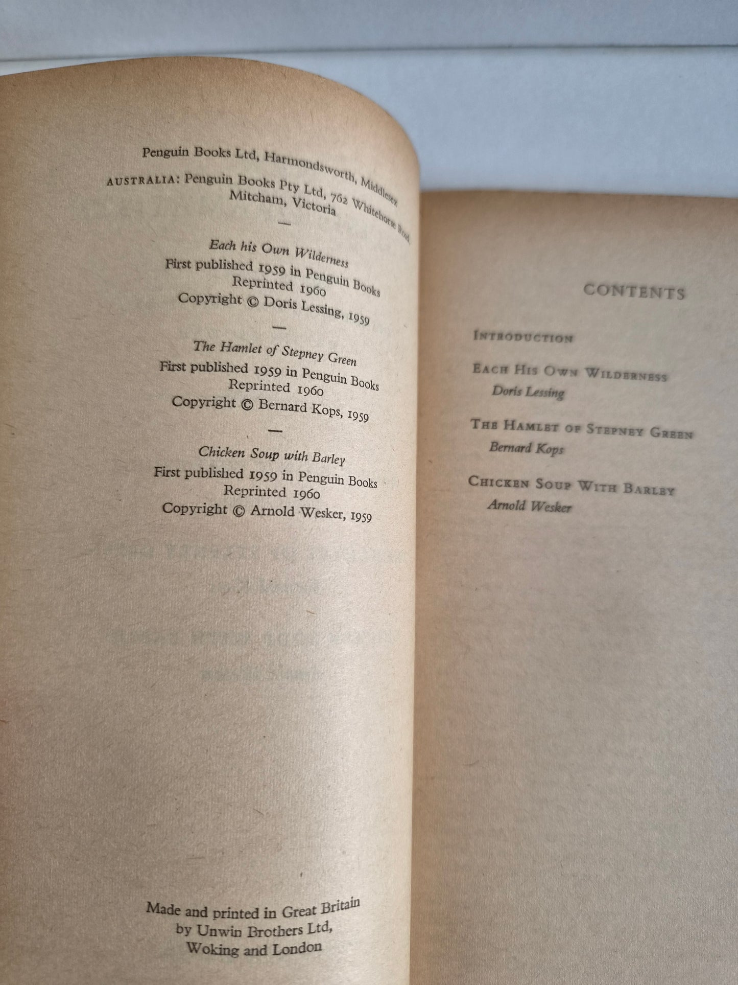 Penguin Plays New English Dramatists 1 (1960)