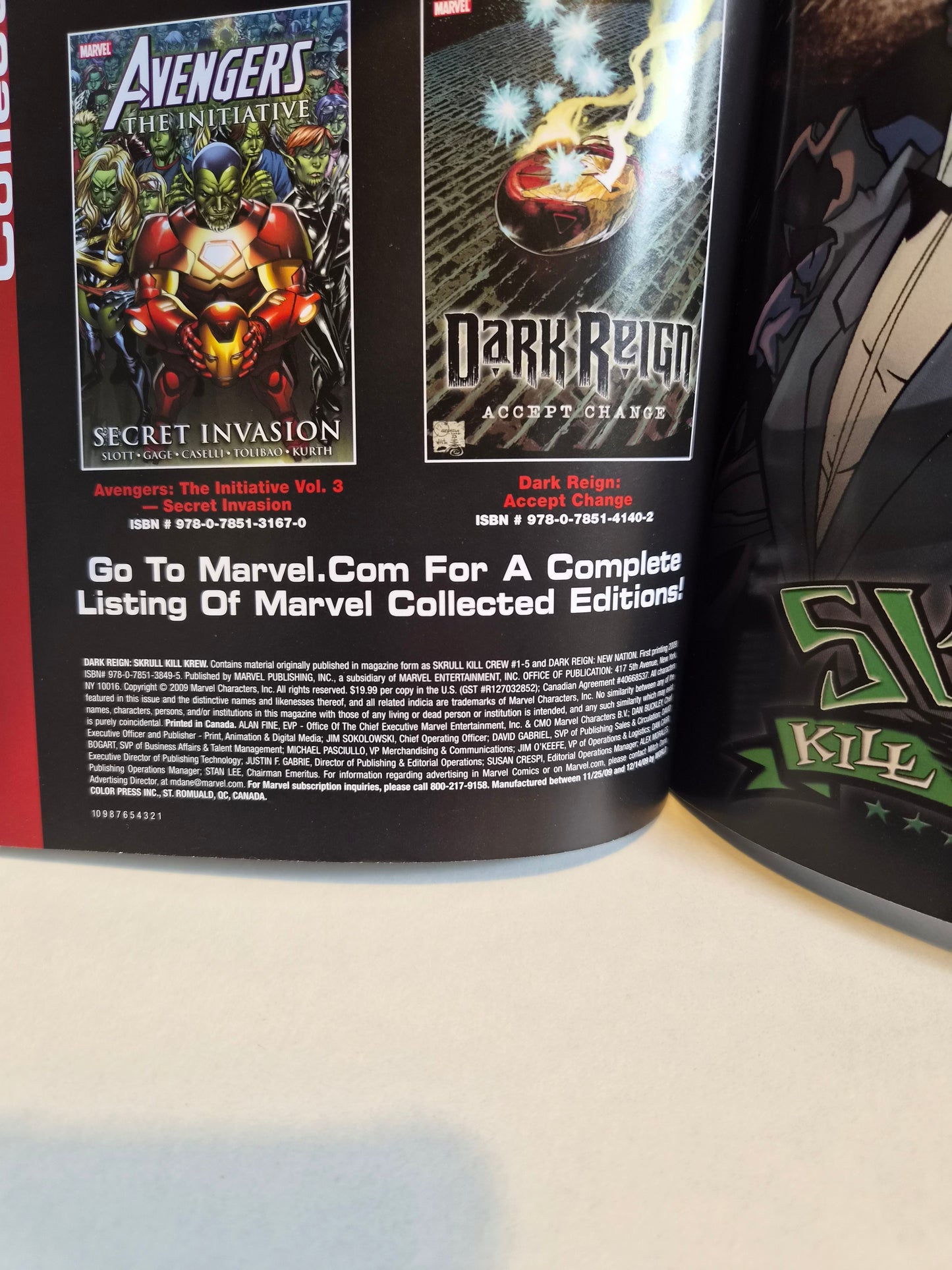 Dark Reign: Skrull Kill Krew by Adam Felber (2009)