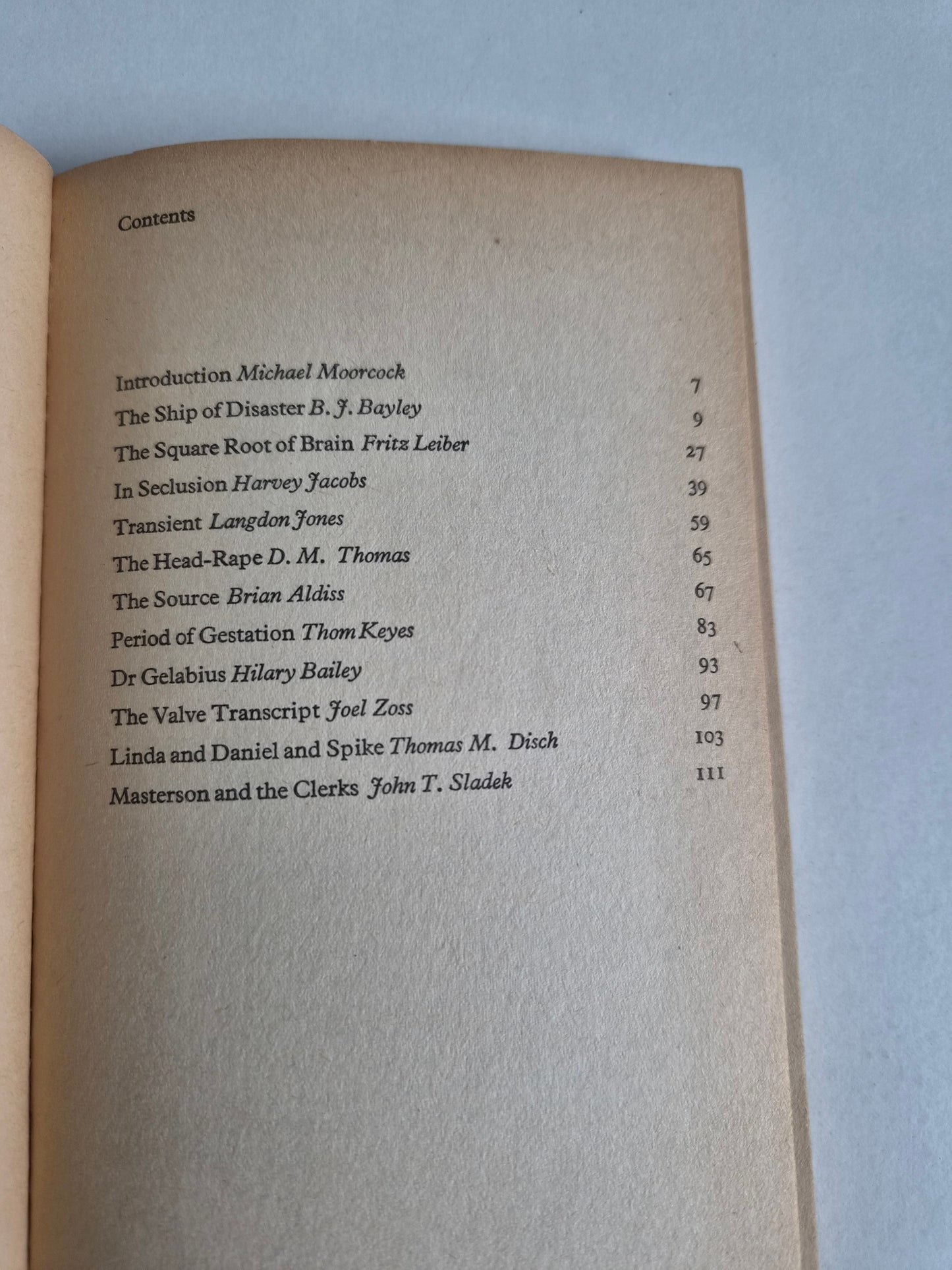 Best SF Stories from New Worlds 4 edited by Michael Moorcock (1969)