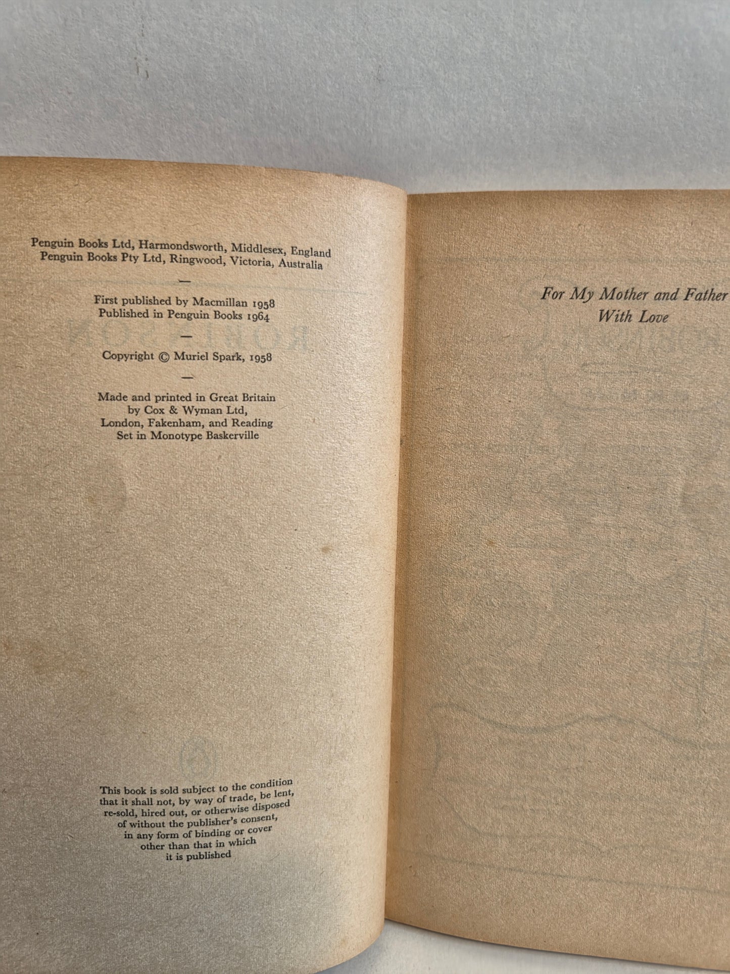 Robinson by Muriel Spark (1958)