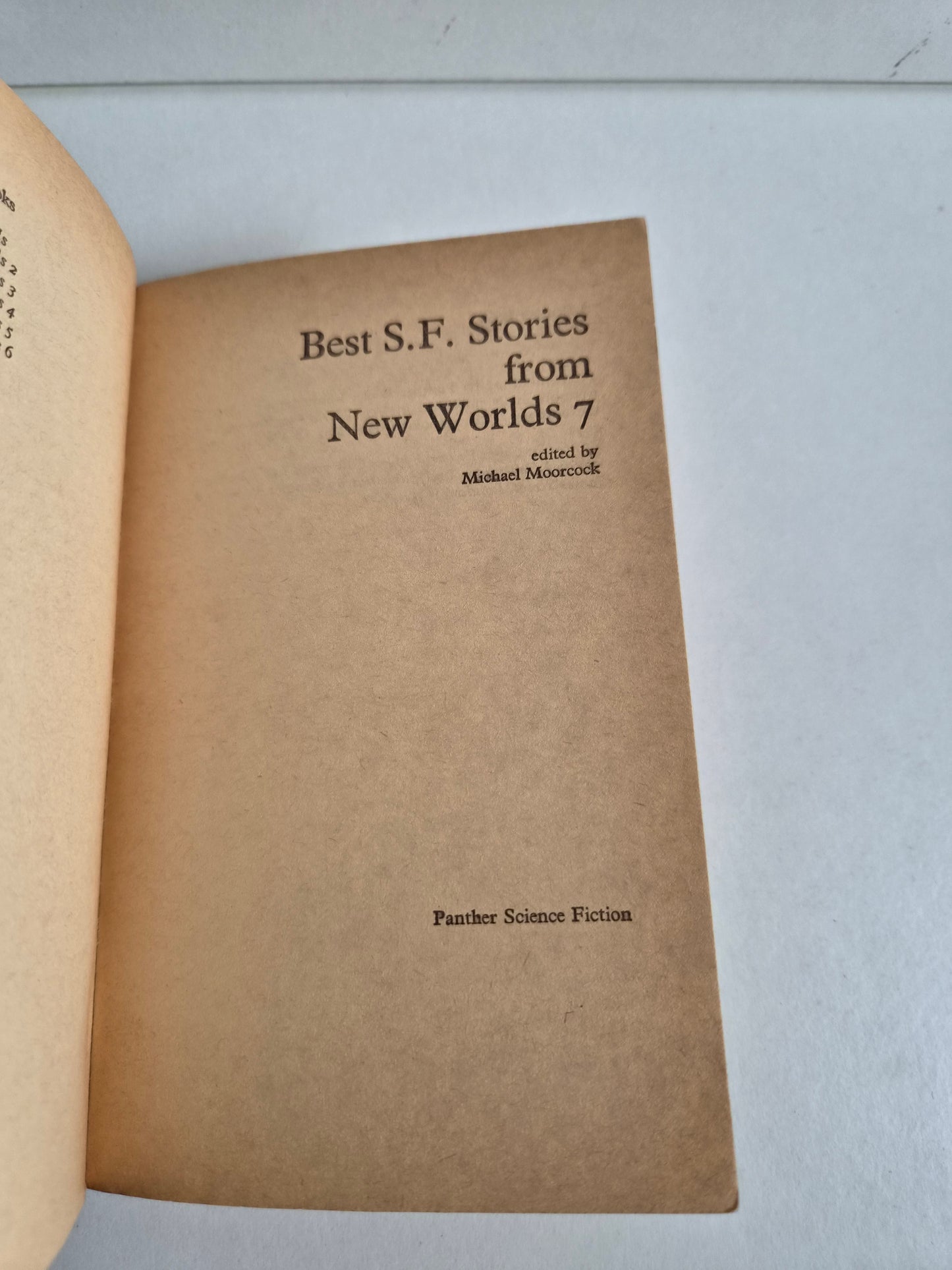 Best SF Stories from New Worlds 7 edited by Michael Moorcock (1971)
