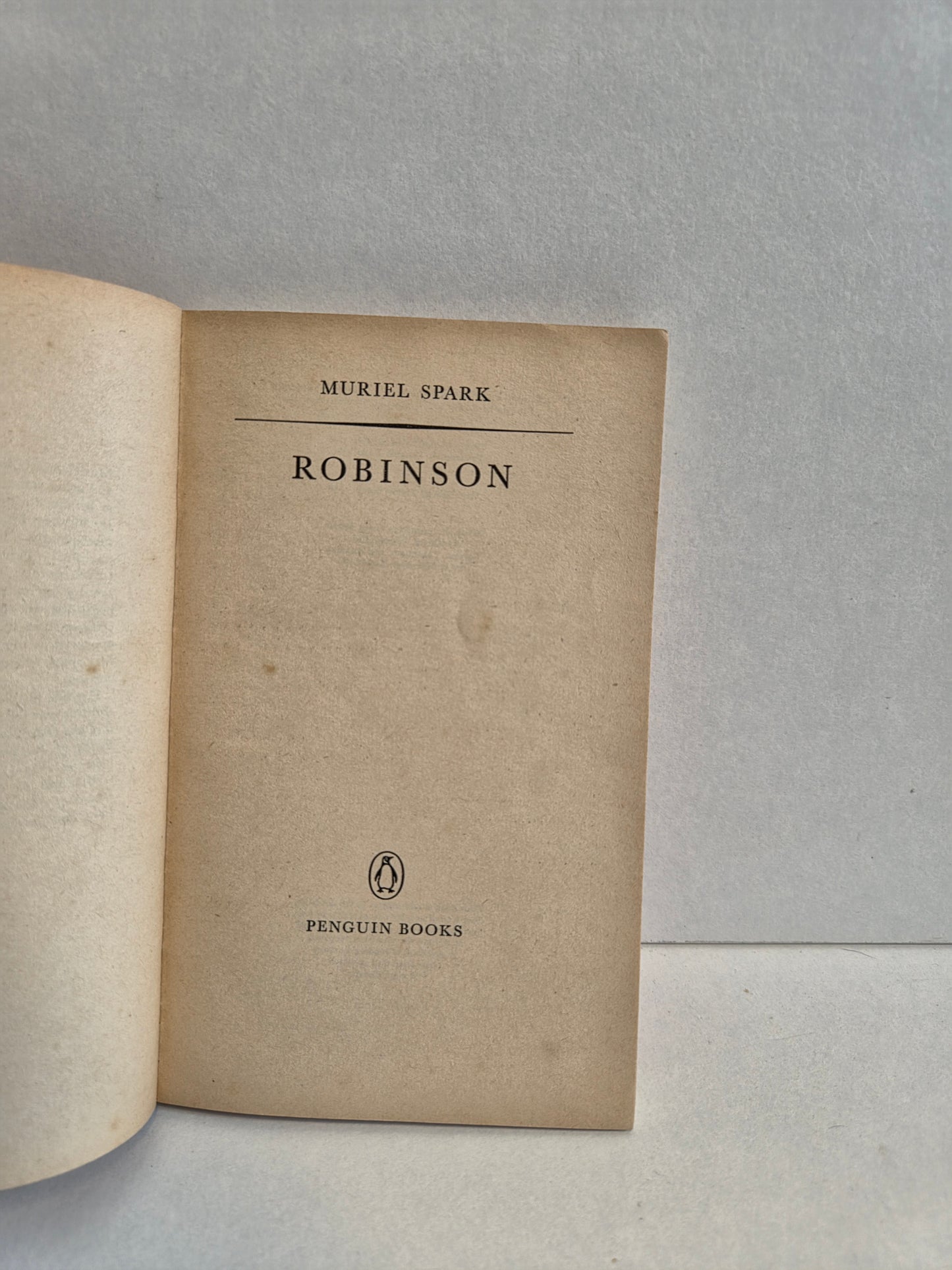 Robinson by Muriel Spark (1958)