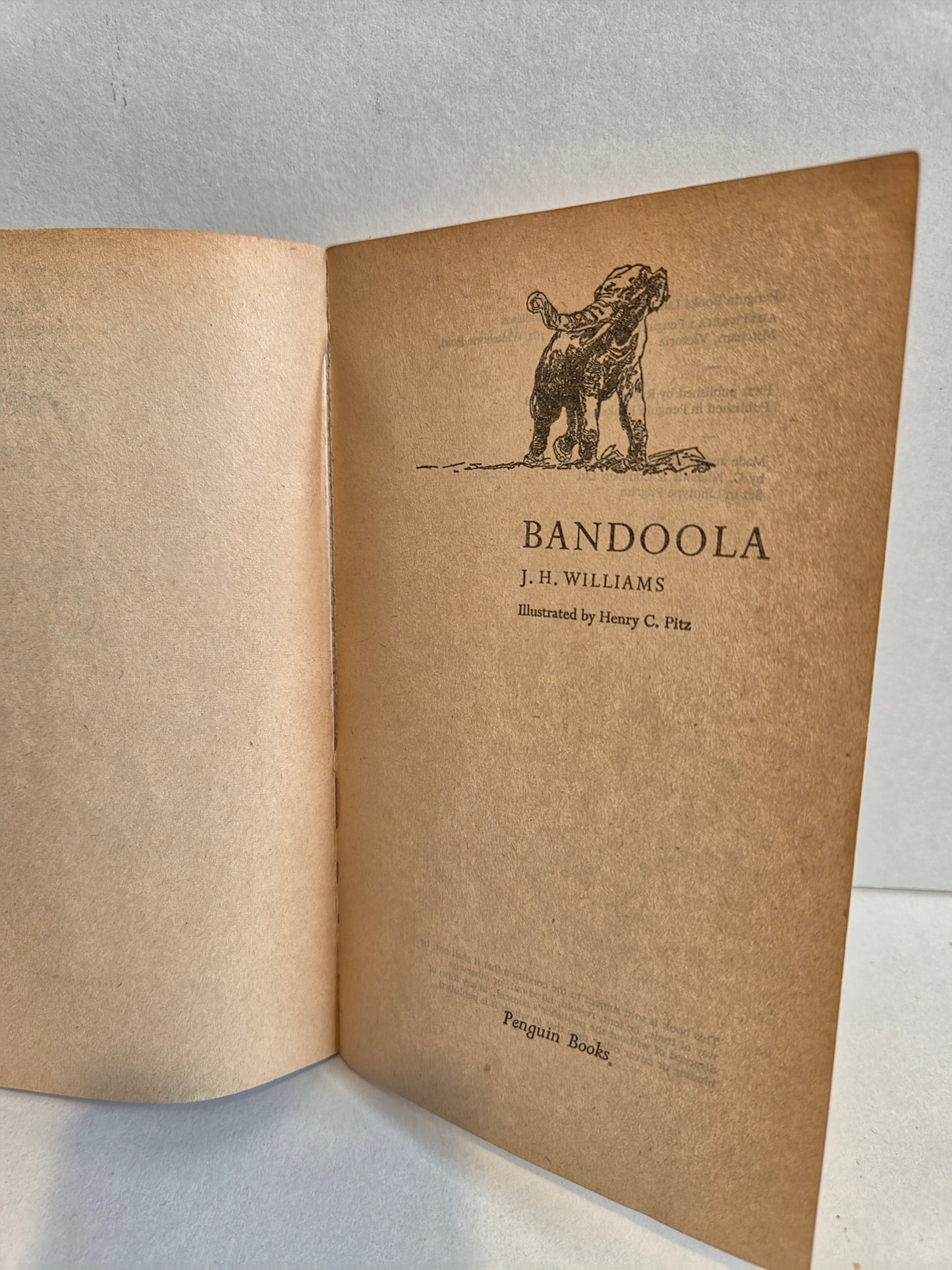 Bandoola by J H Williams (1962)