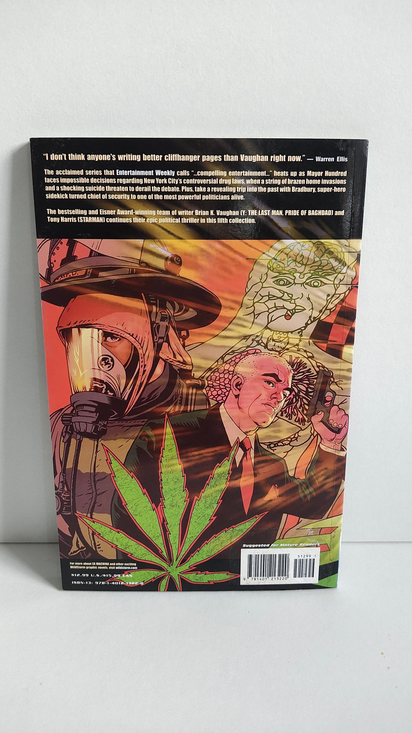 Ex Machina Vol 5 Smoke by Brian K Vaughan (2006)