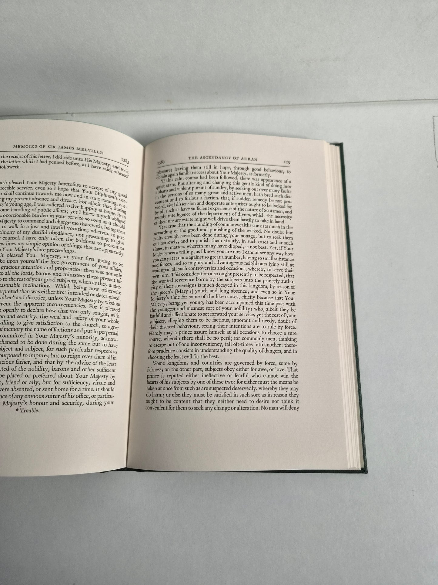 The Memoirs of Sir James Melville of Halhill edited by Gordon Donaldson (1969)