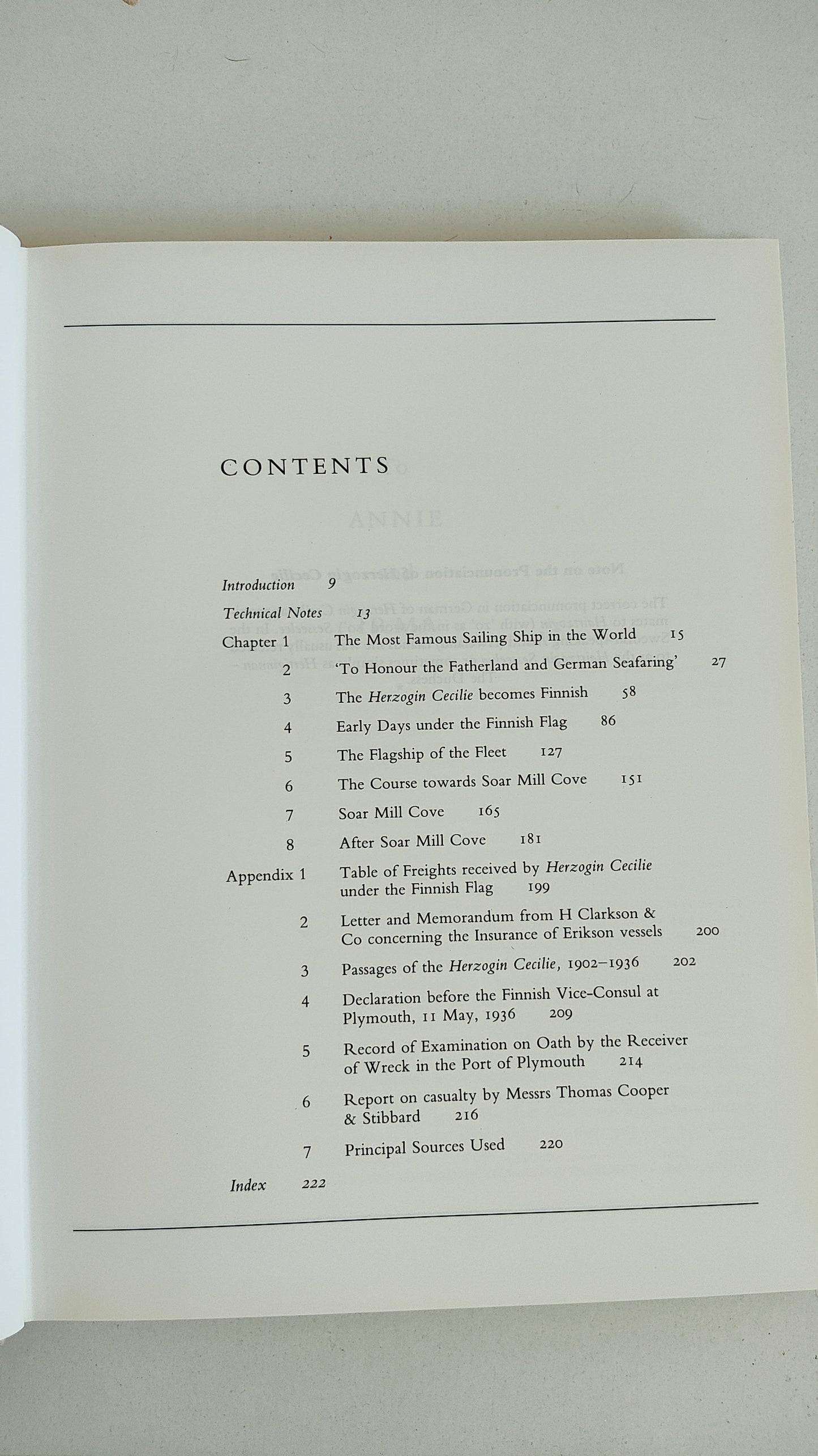 Herzogin Cecilie The Life and Times of a Four-Masted Barque by Basil Greenhill (1991)