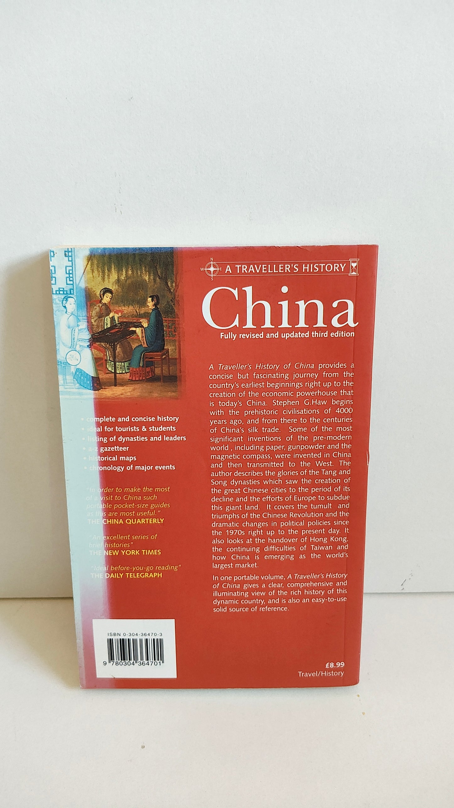 A Traveller's History of China by Stephen G Haw (2002)
